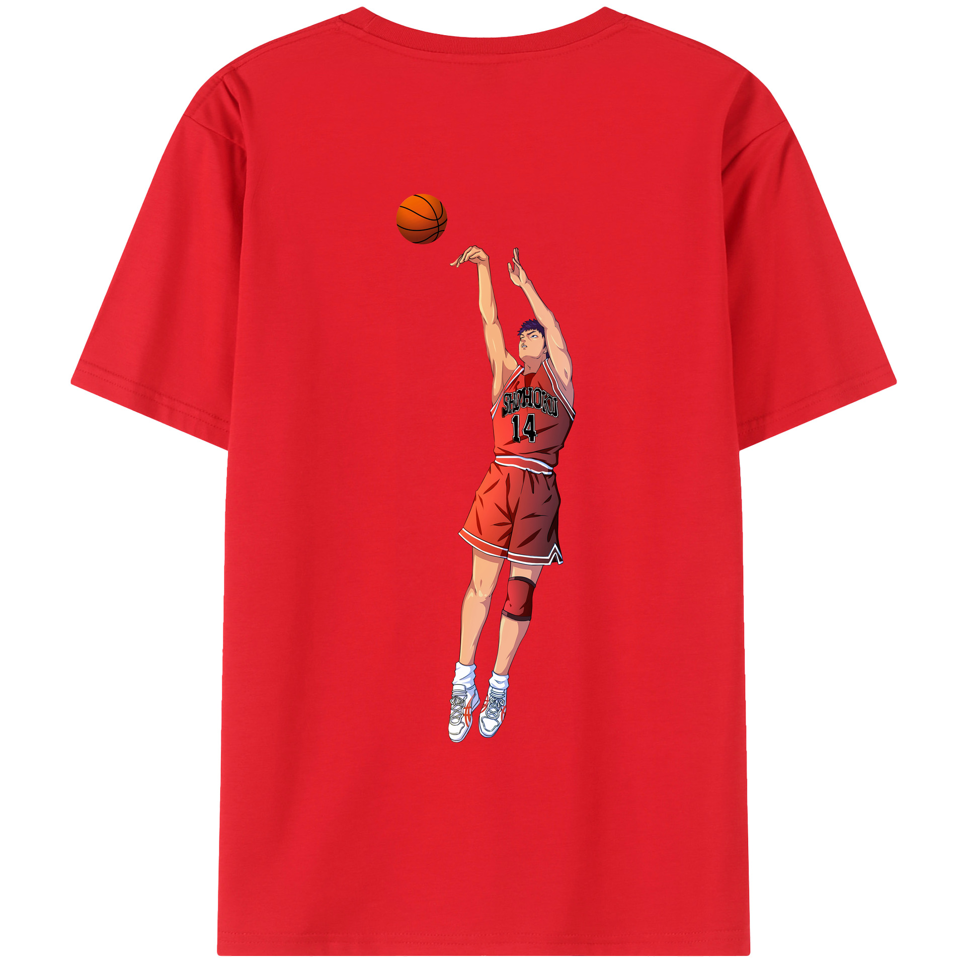 （画像用） SLAM DUNK／スラムダンク レディース半袖Tシャツ(バックプリント)