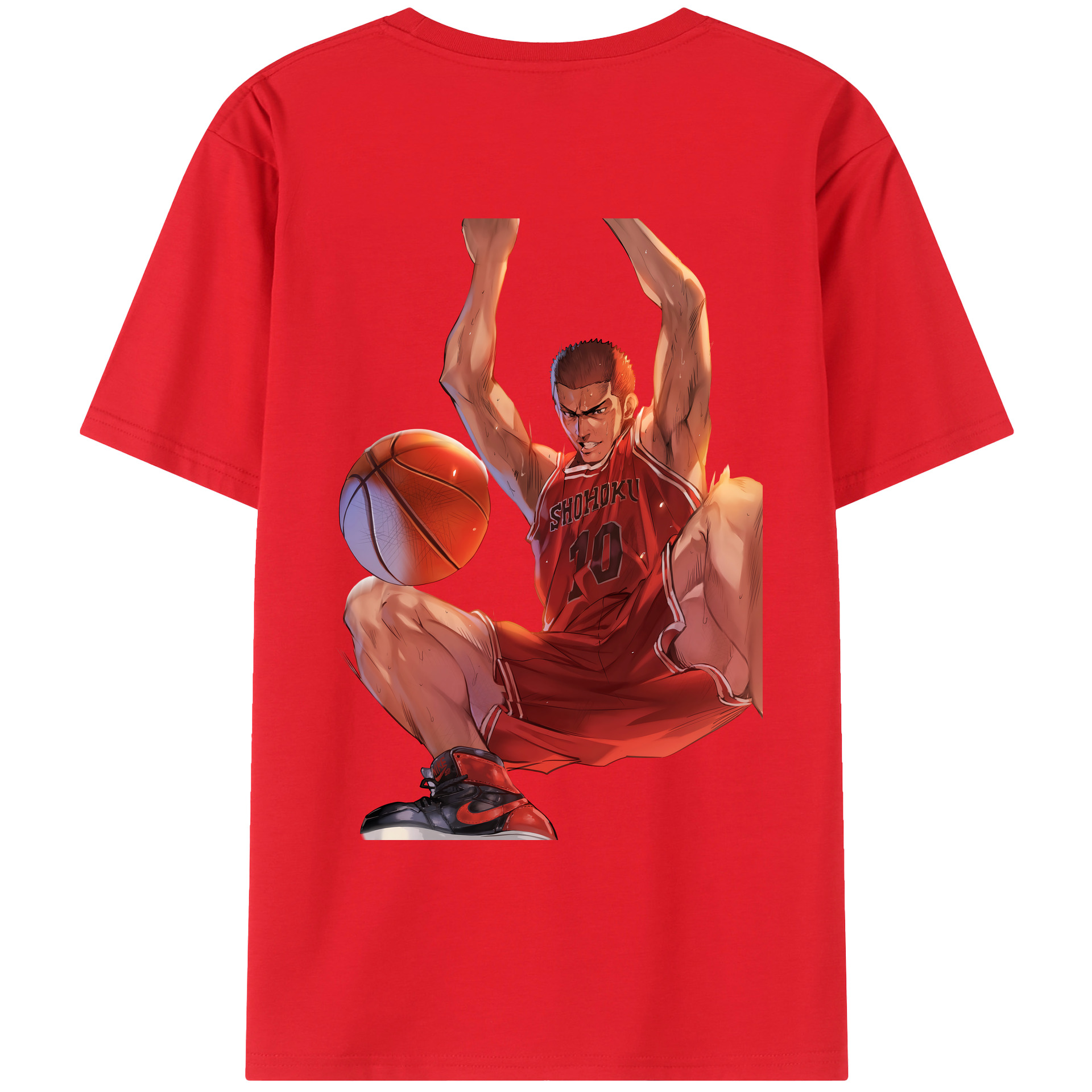 （画像用） SLAM DUNK／スラムダンク レディース半袖Tシャツ(バックプリント)