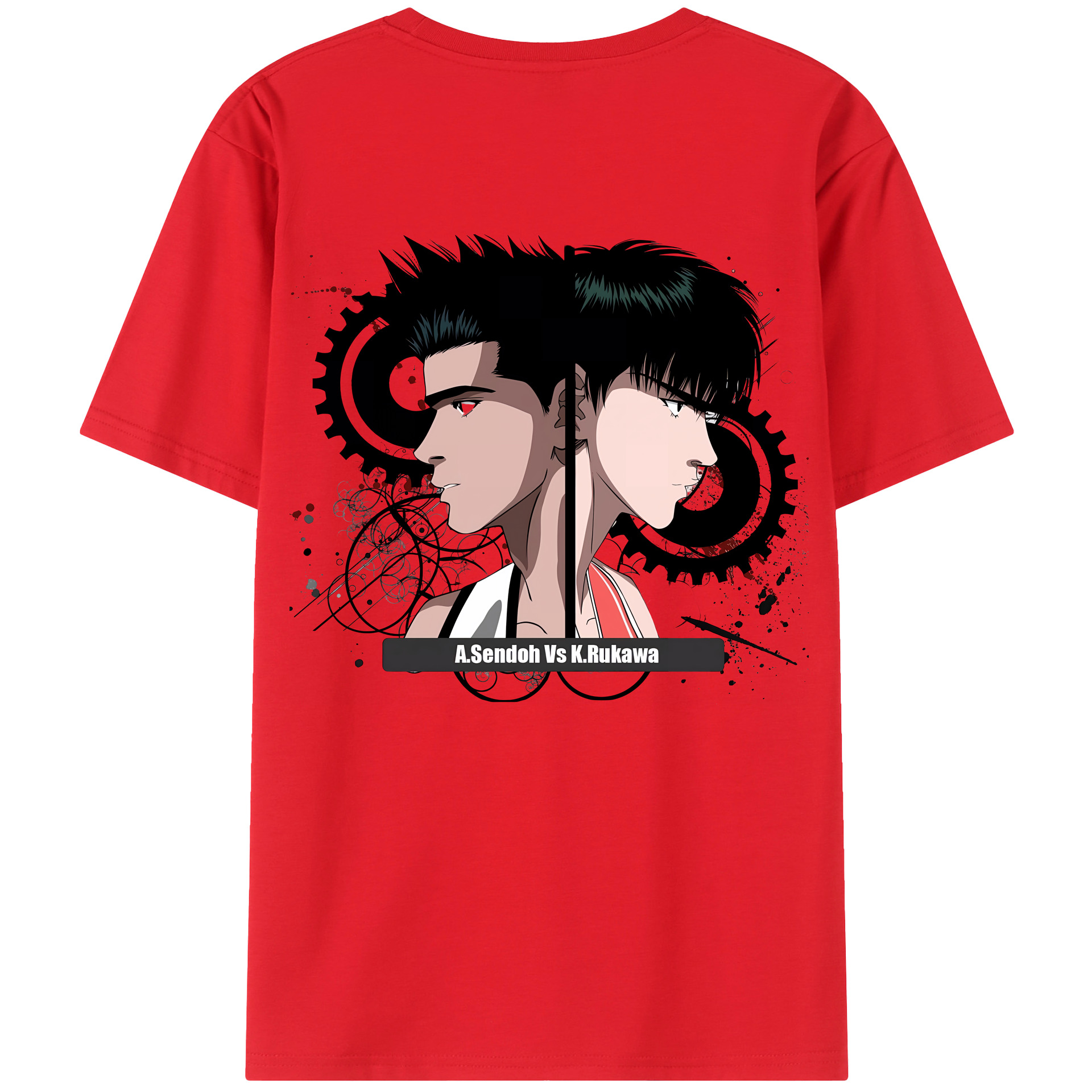 （画像用） SLAM DUNK／スラムダンク レディース半袖Tシャツ(バックプリント)