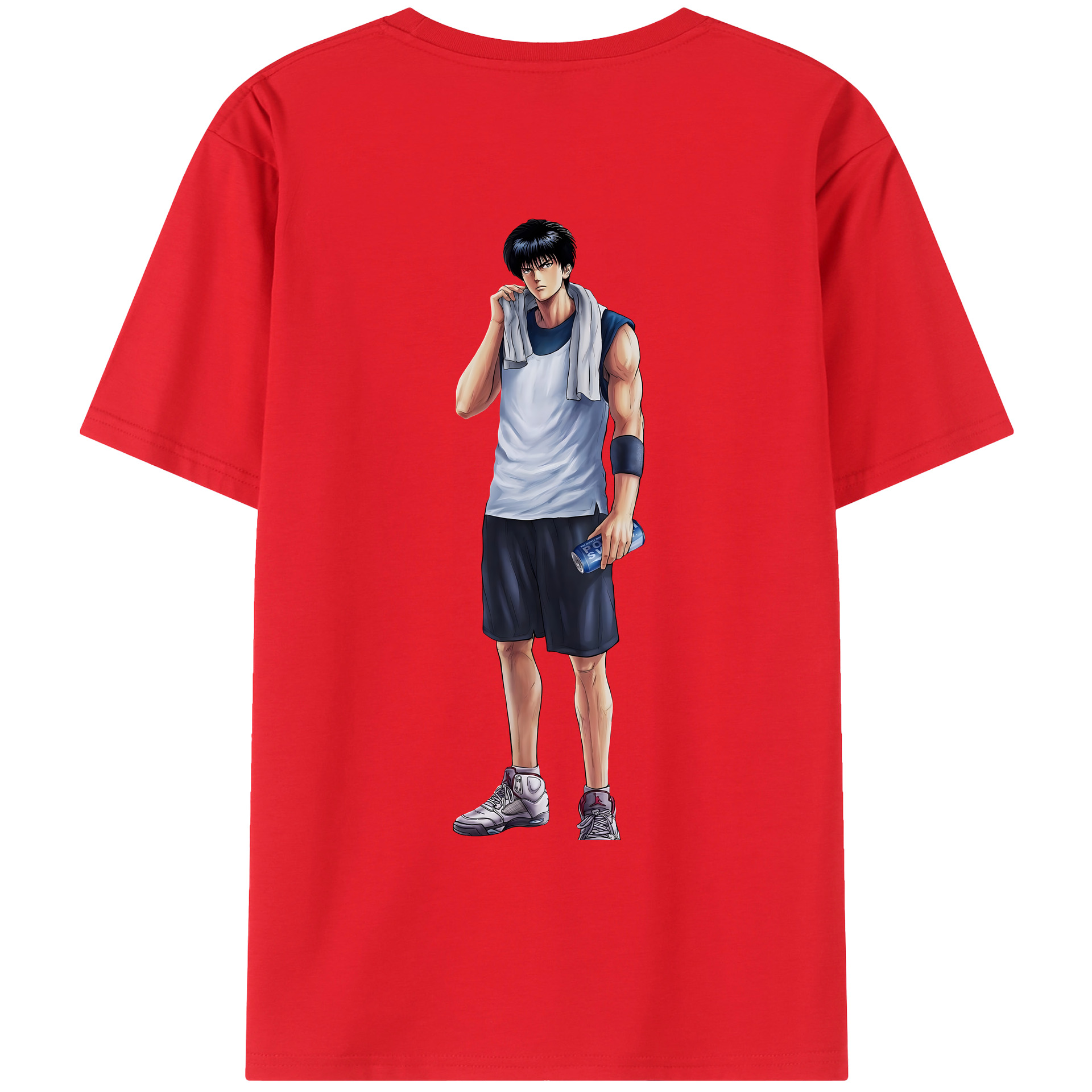 SLAM DUNK／スラムダンク レディース半袖Tシャツ(バックプリント)