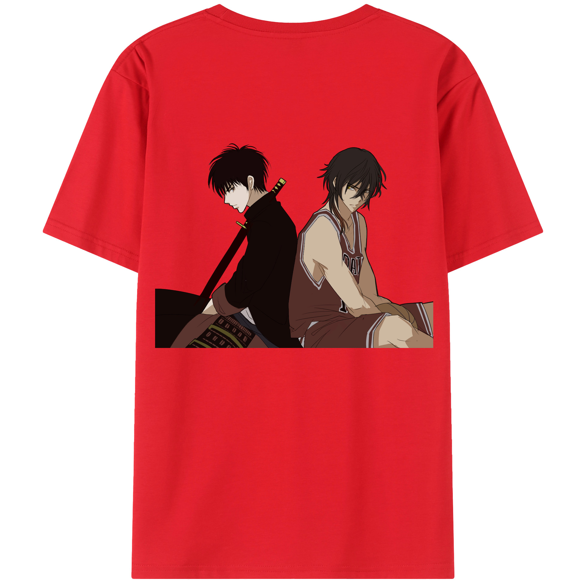 SLAM DUNK／スラムダンク レディース半袖Tシャツ(バックプリント)