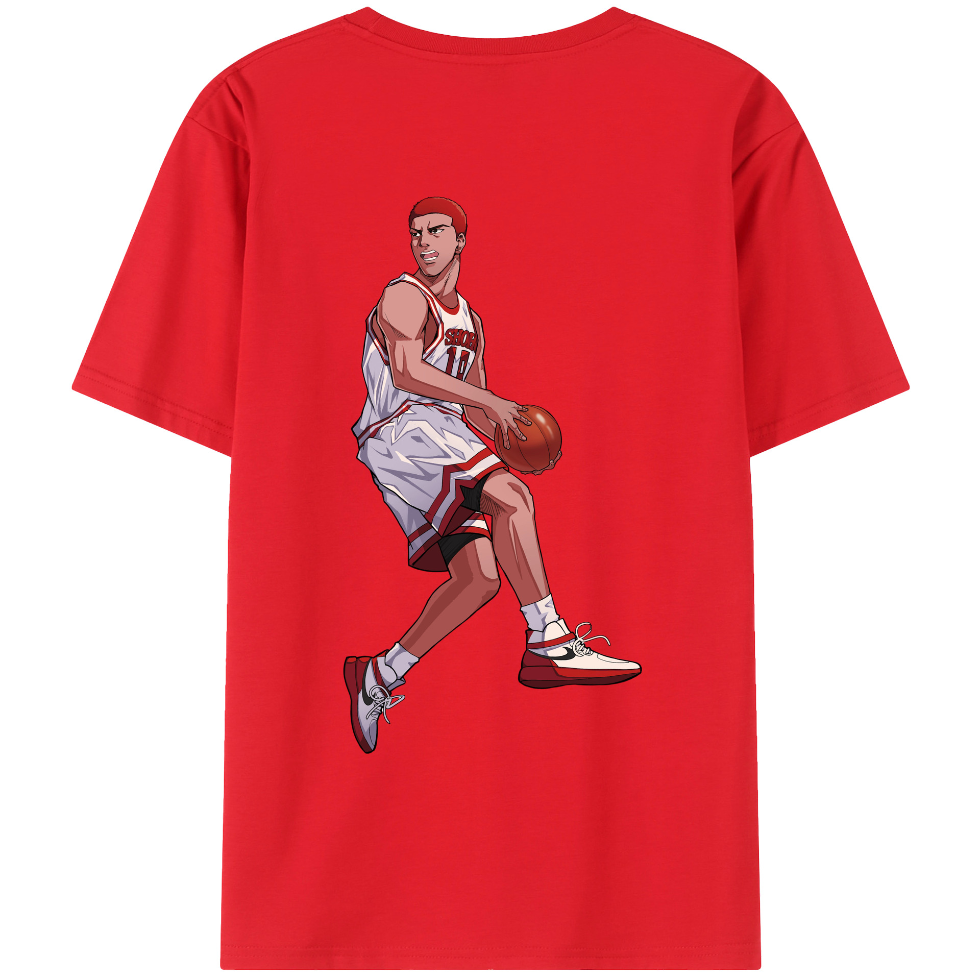 （画像用） SLAM DUNK／スラムダンク レディース半袖Tシャツ(バックプリント)