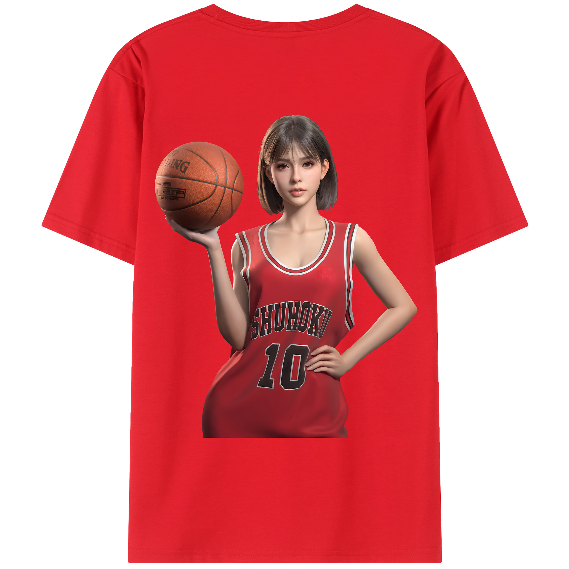 （画像用） SLAM DUNK／スラムダンク レディース半袖Tシャツ(バックプリント)