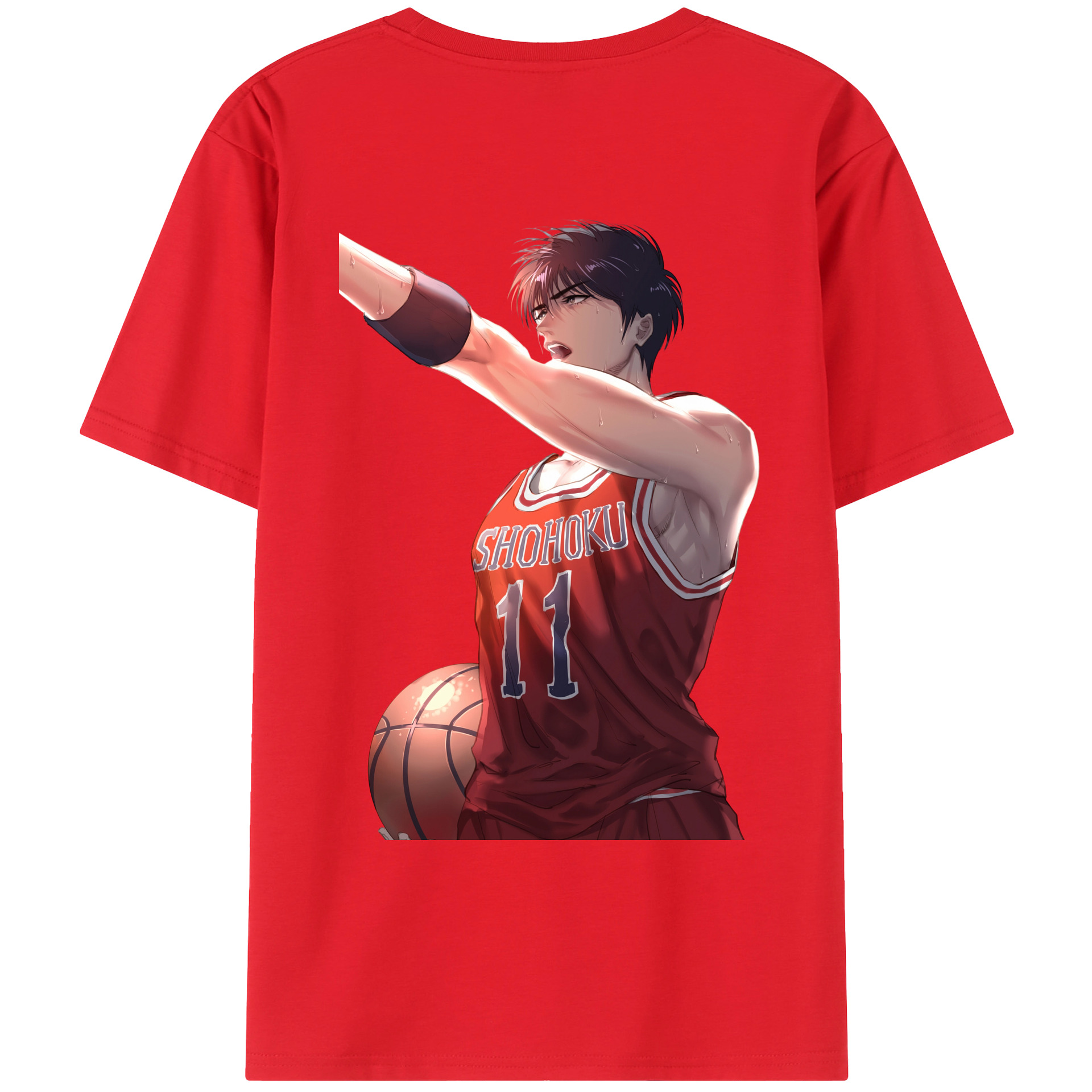 （画像用） SLAM DUNK／スラムダンク レディース半袖Tシャツ(バックプリント)
