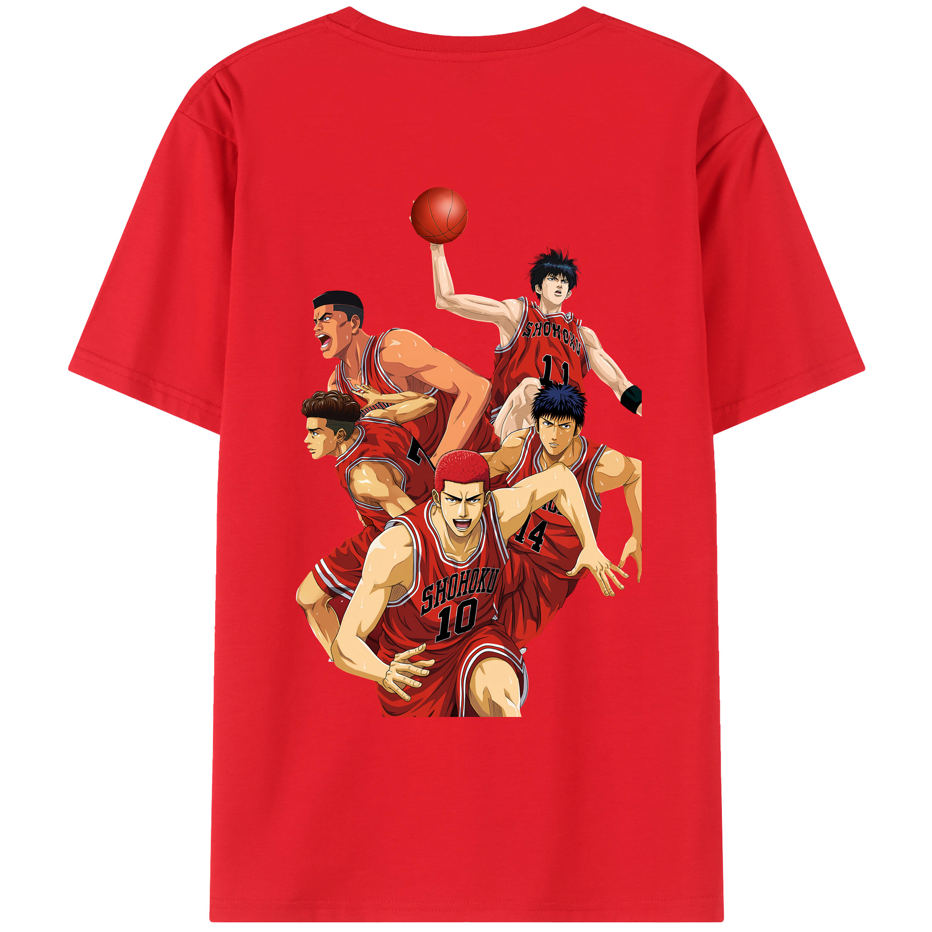 （画像用） SLAM DUNK／スラムダンク レディース半袖Tシャツ(バックプリント)