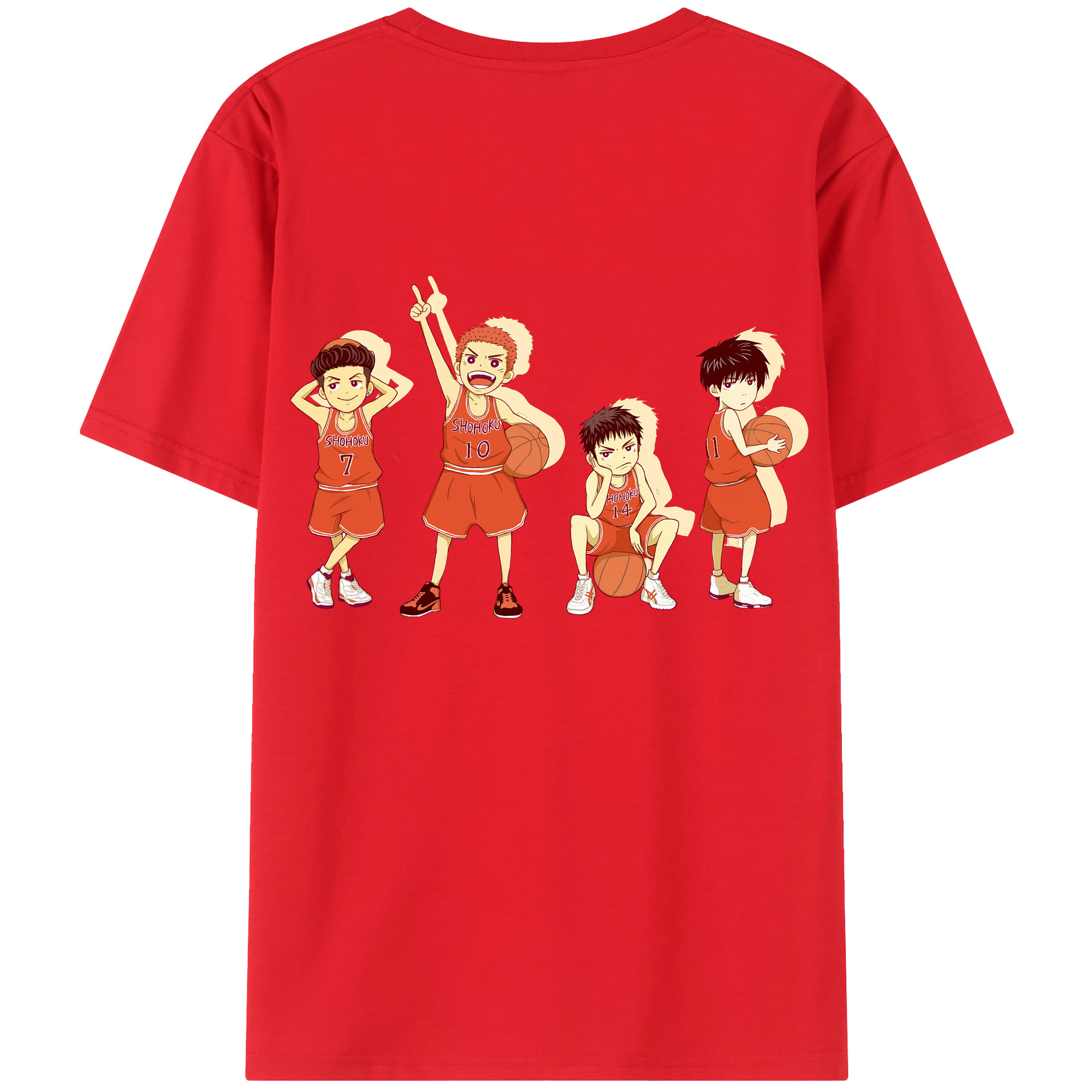 （画像用） SLAM DUNK／スラムダンク レディース半袖Tシャツ(バックプリント)