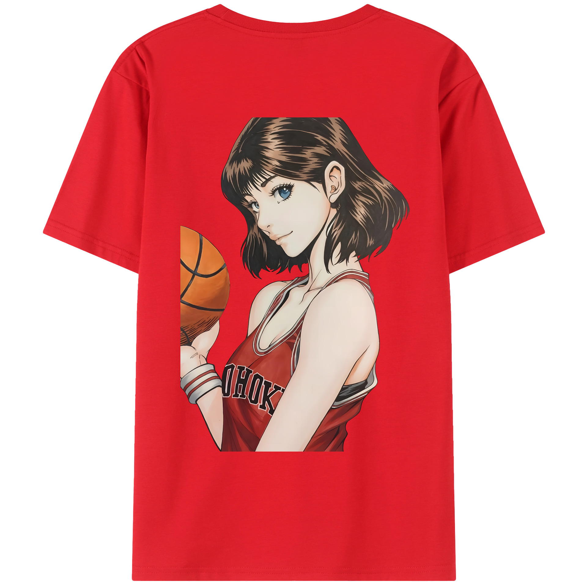 （画像用） SLAM DUNK／スラムダンク レディース半袖Tシャツ(バックプリント)