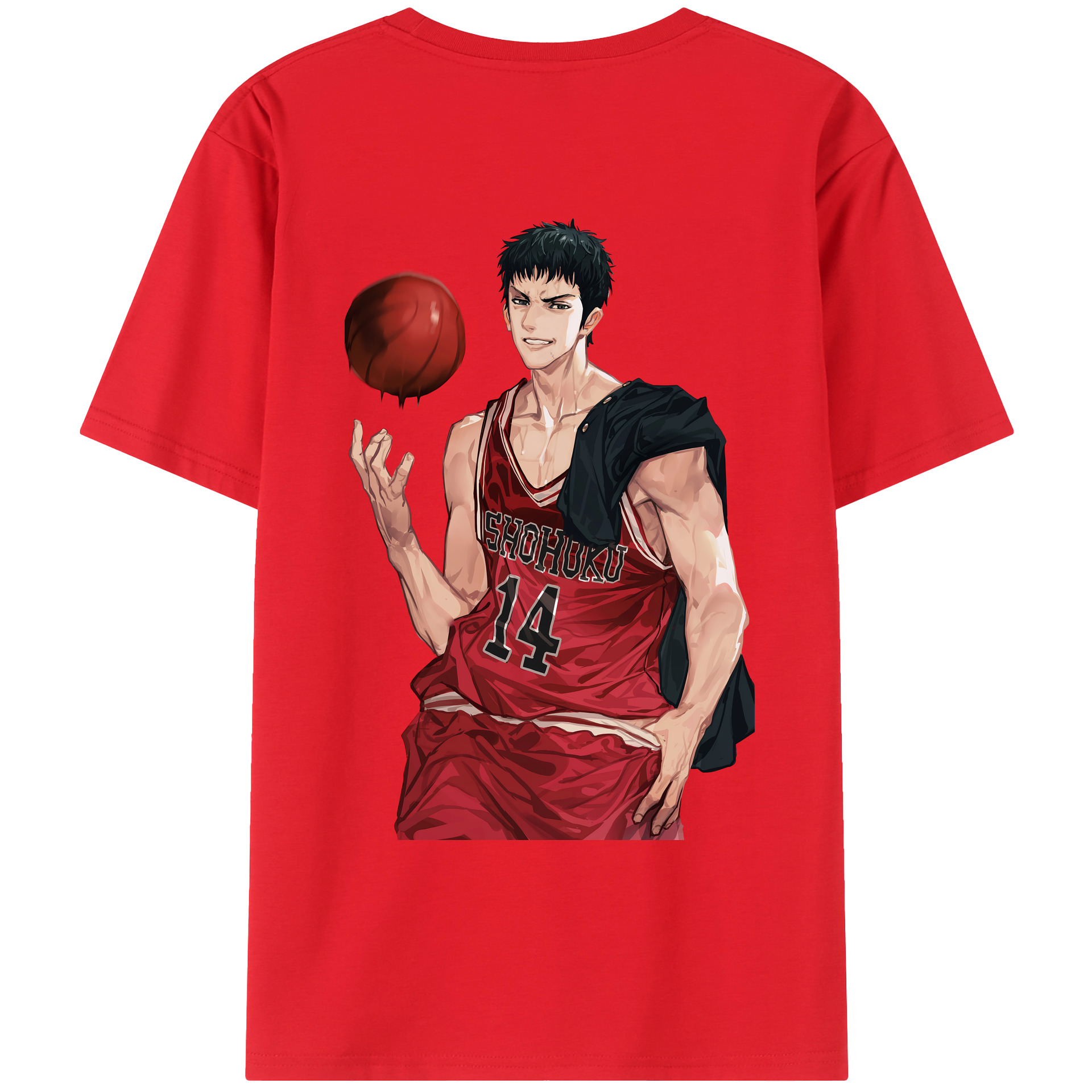 （画像用） SLAM DUNK／スラムダンク レディース半袖Tシャツ(バックプリント)