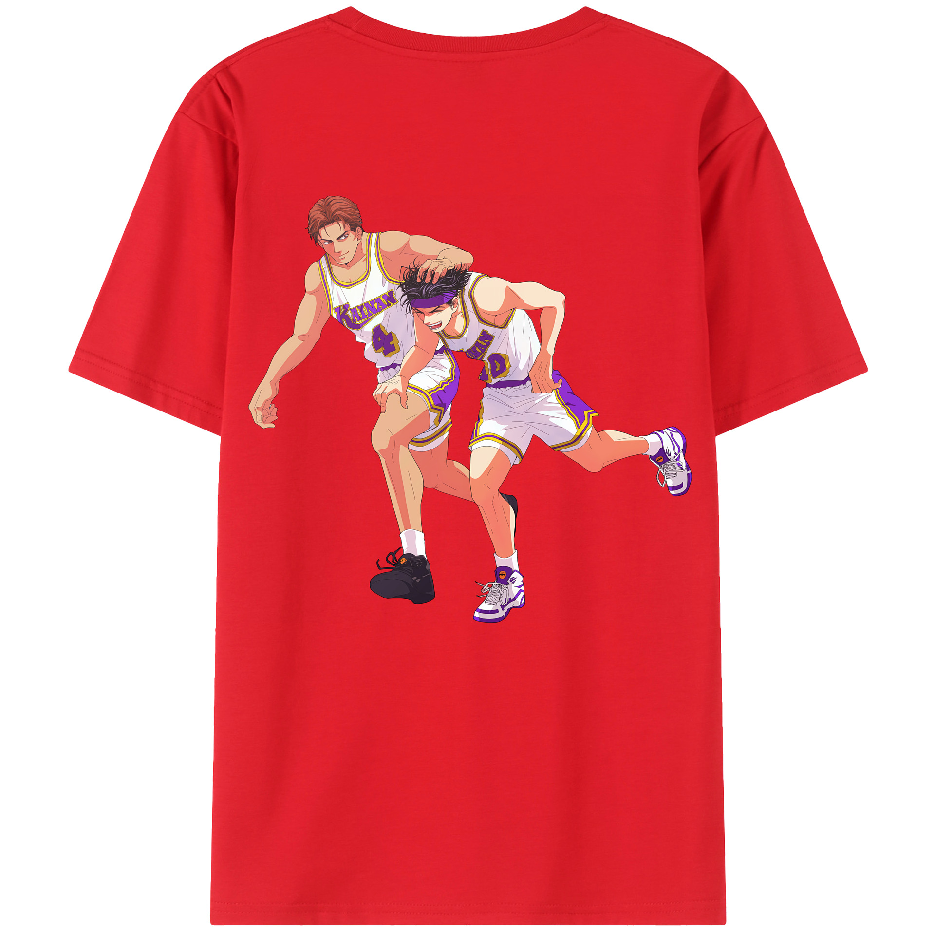 （画像用） SLAM DUNK／スラムダンク レディース半袖Tシャツ(バックプリント)