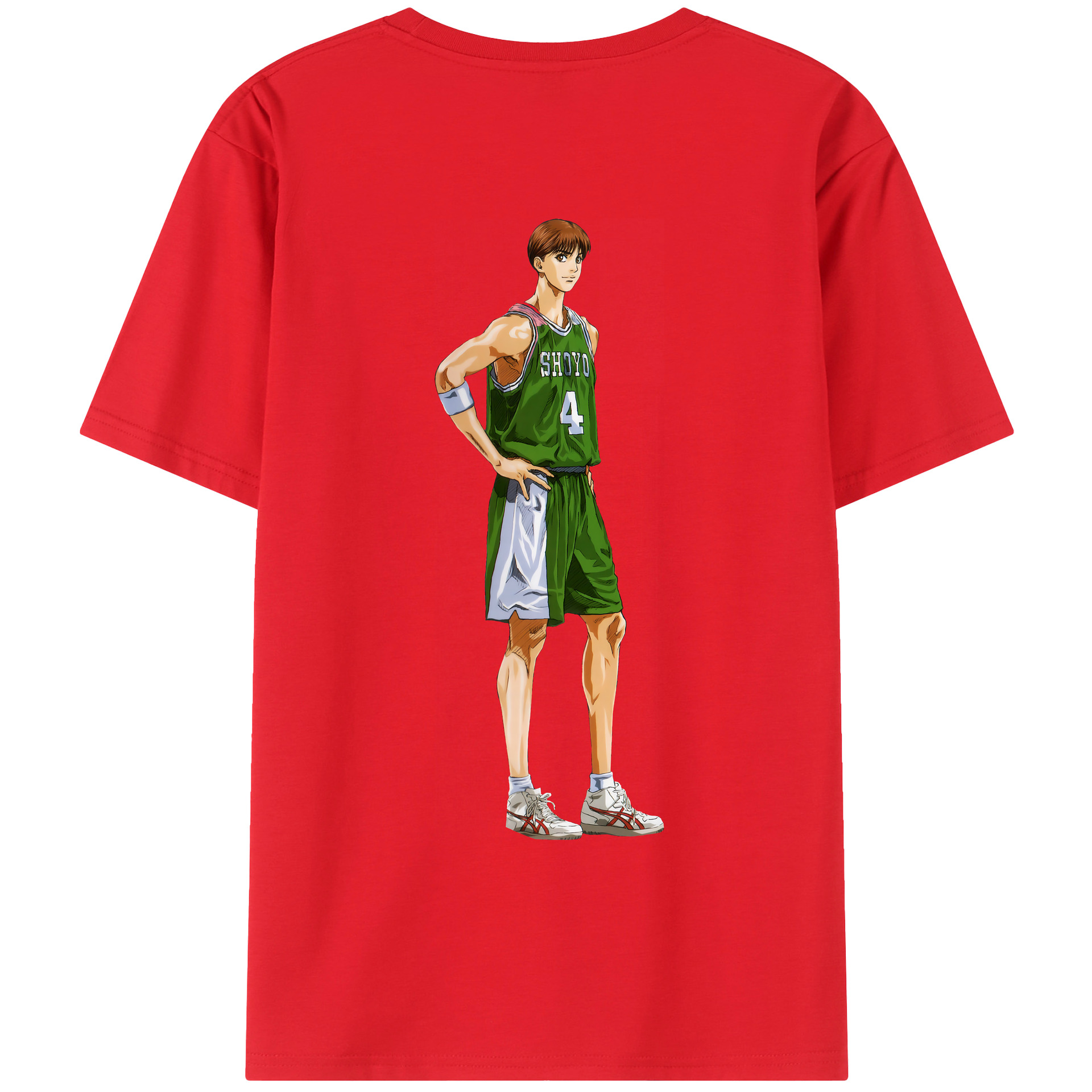 SLAM DUNK／スラムダンク レディース半袖Tシャツ(バックプリント)