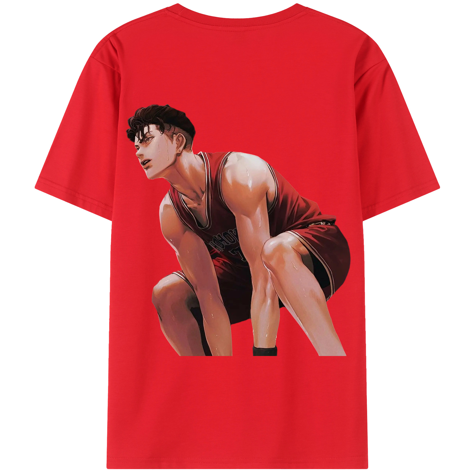 SLAM DUNK／スラムダンク レディース半袖Tシャツ(バックプリント)