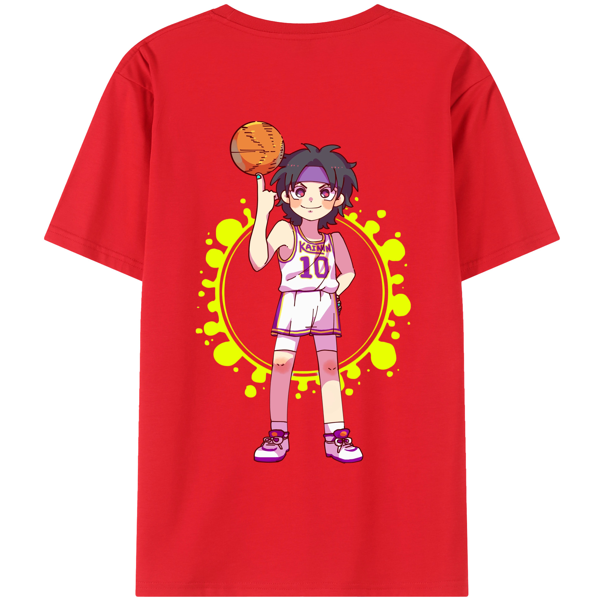 （画像用） SLAM DUNK／スラムダンク レディース半袖Tシャツ(バックプリント)