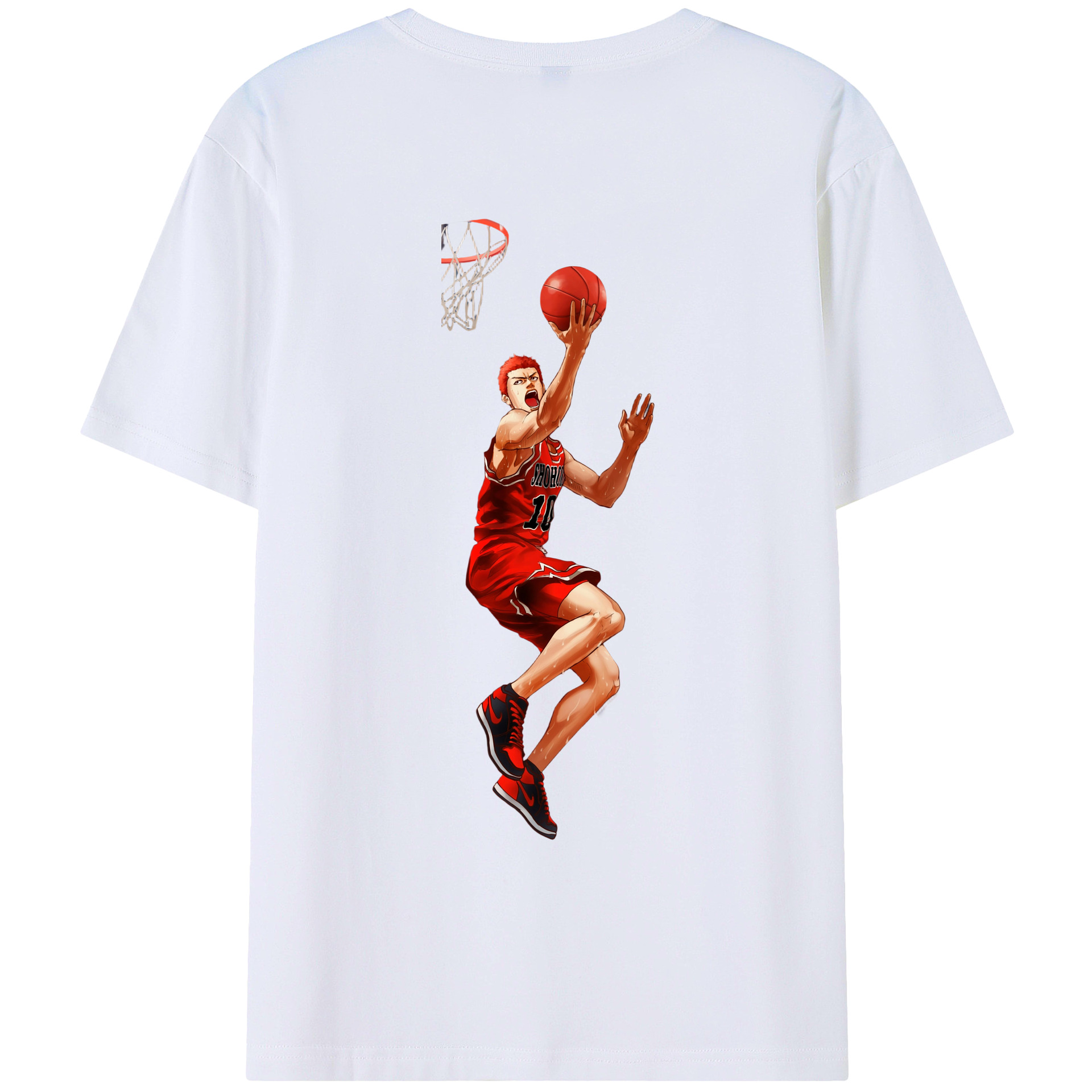 （画像用） SLAM DUNK／スラムダンク レディース半袖Tシャツ(バックプリント)
