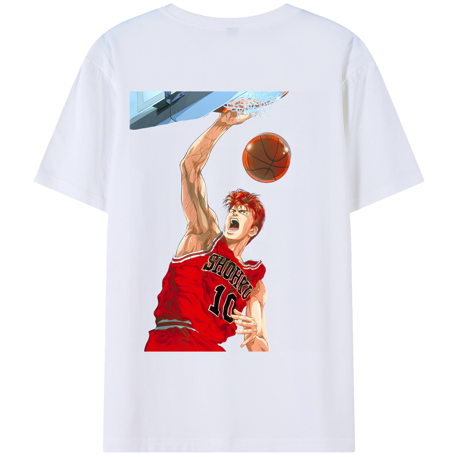 （画像用） SLAM DUNK／スラムダンク レディース半袖Tシャツ(バックプリント)