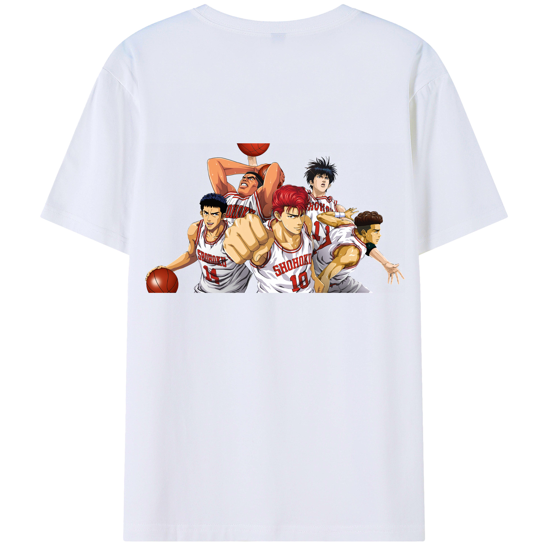 （画像用） SLAM DUNK／スラムダンク レディース半袖Tシャツ(バックプリント)