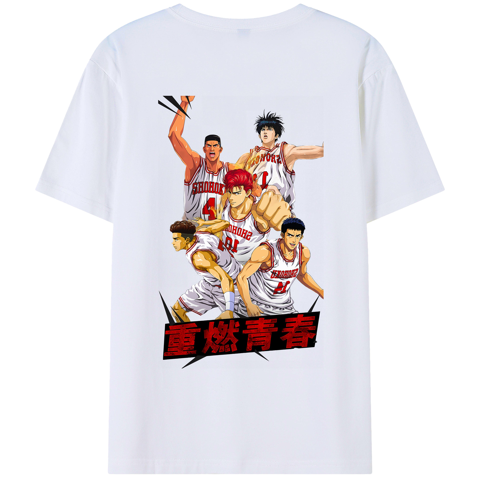 （画像用） SLAM DUNK／スラムダンク レディース半袖Tシャツ(バックプリント)