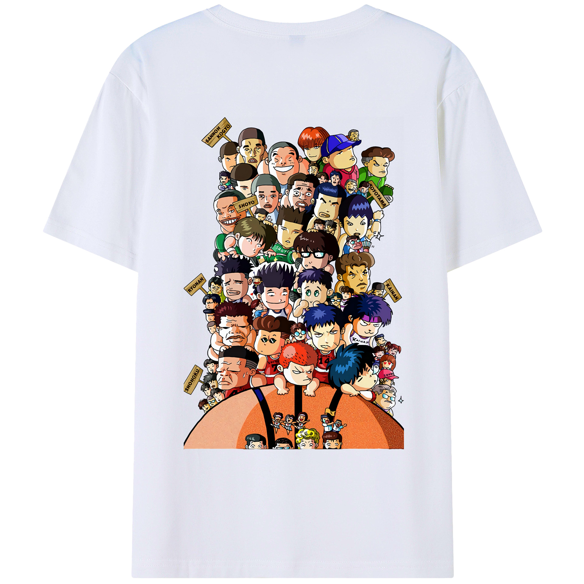 （画像用） SLAM DUNK／スラムダンク レディース半袖Tシャツ(バックプリント)