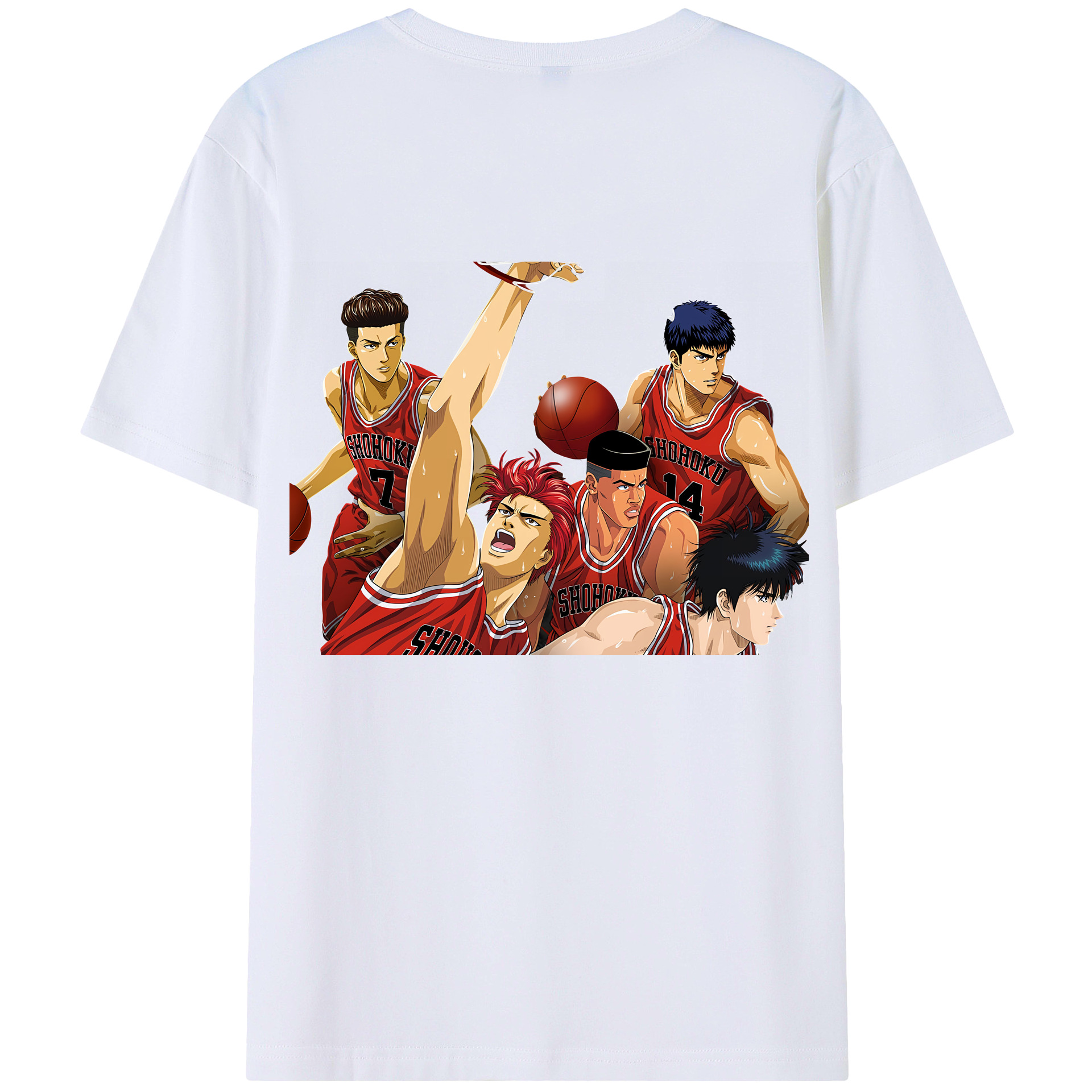 （画像用） SLAM DUNK／スラムダンク レディース半袖Tシャツ(バックプリント)