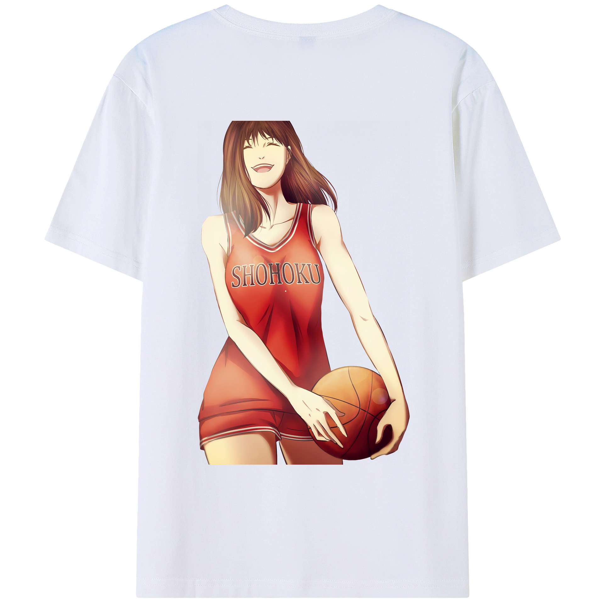 （画像用） SLAM DUNK／スラムダンク レディース半袖Tシャツ(バックプリント)