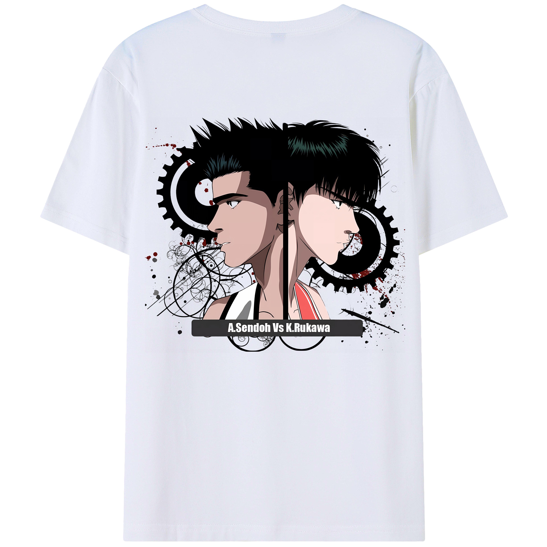 （画像用） SLAM DUNK／スラムダンク レディース半袖Tシャツ(バックプリント)