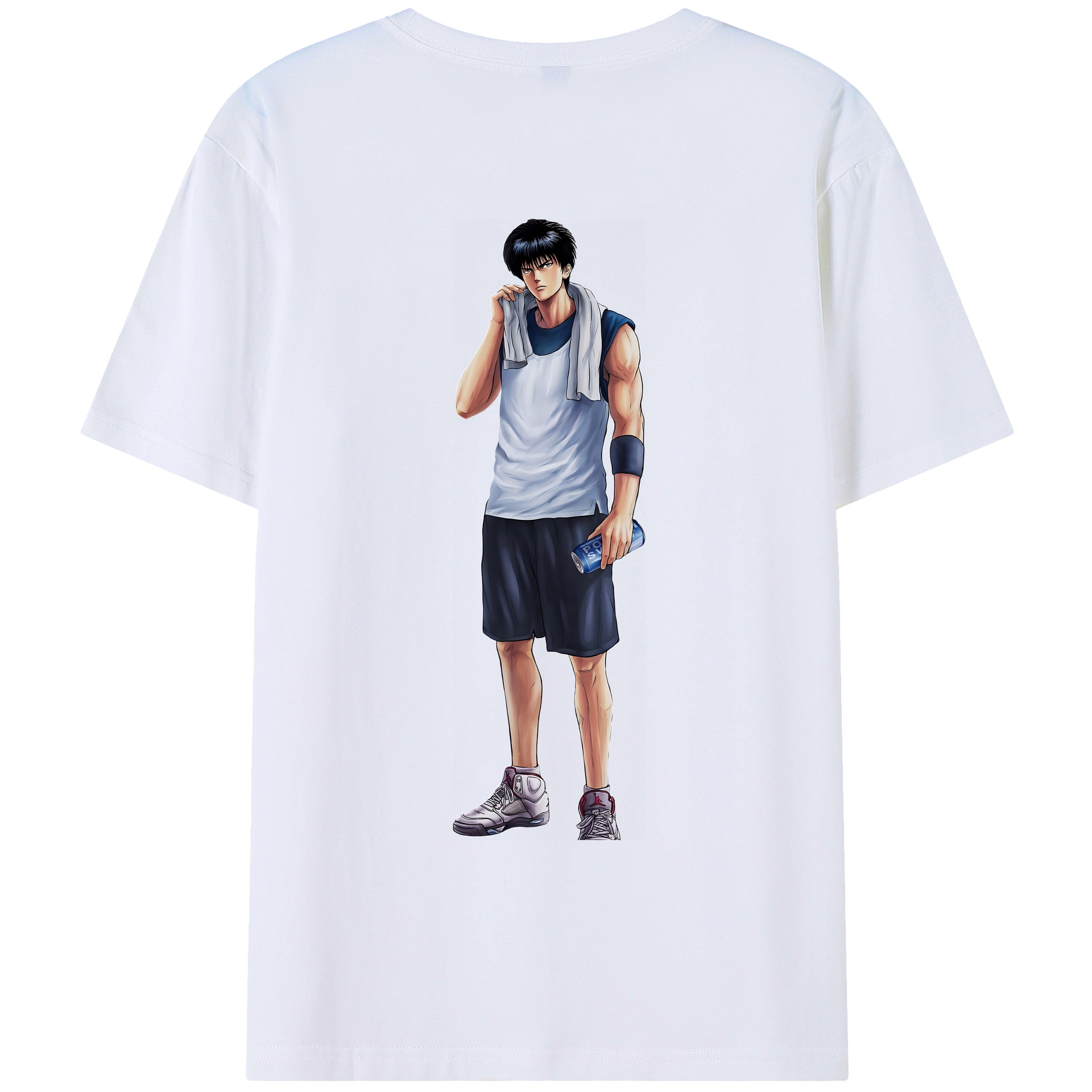 SLAM DUNK／スラムダンク レディース半袖Tシャツ(バックプリント)