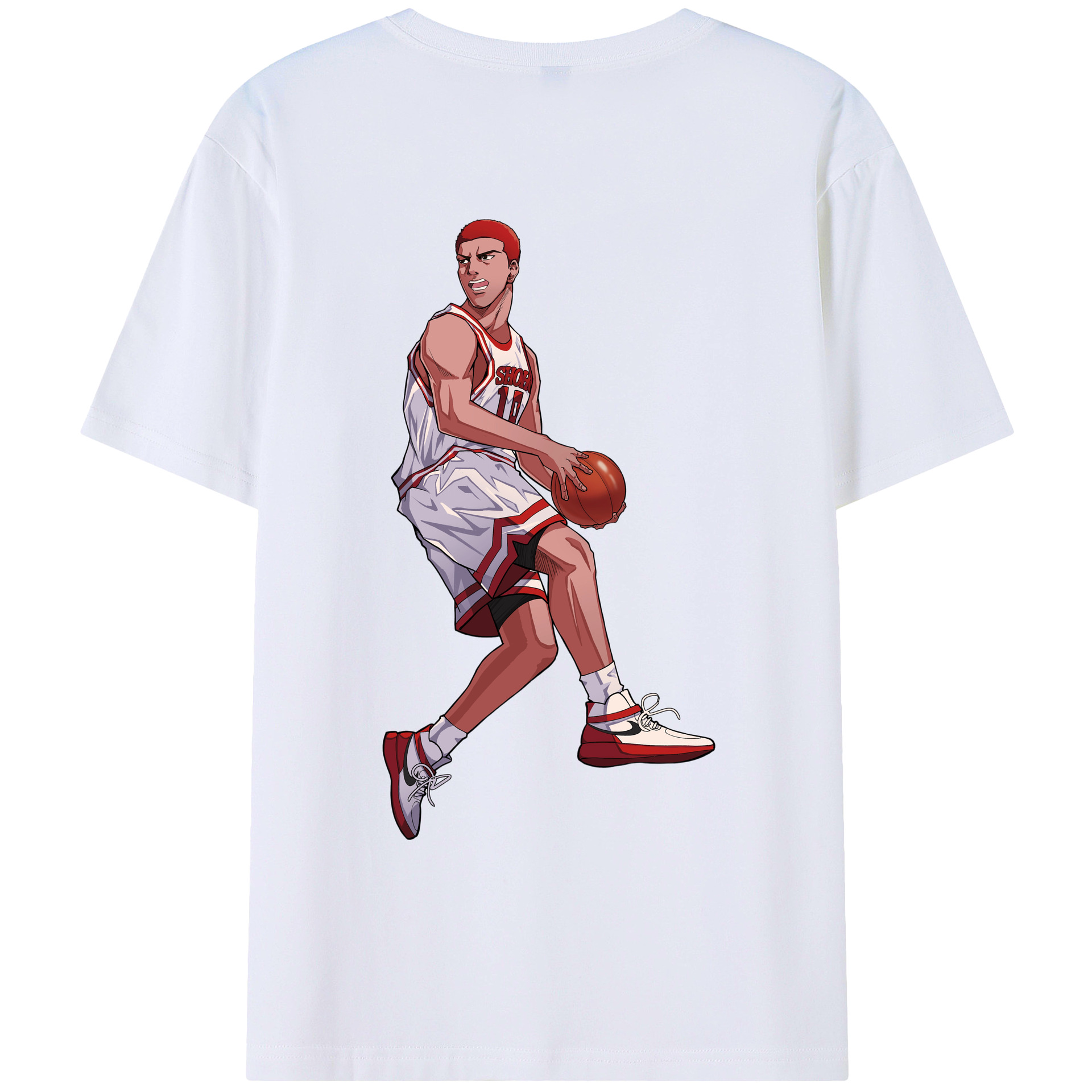 （画像用） SLAM DUNK／スラムダンク レディース半袖Tシャツ(バックプリント)