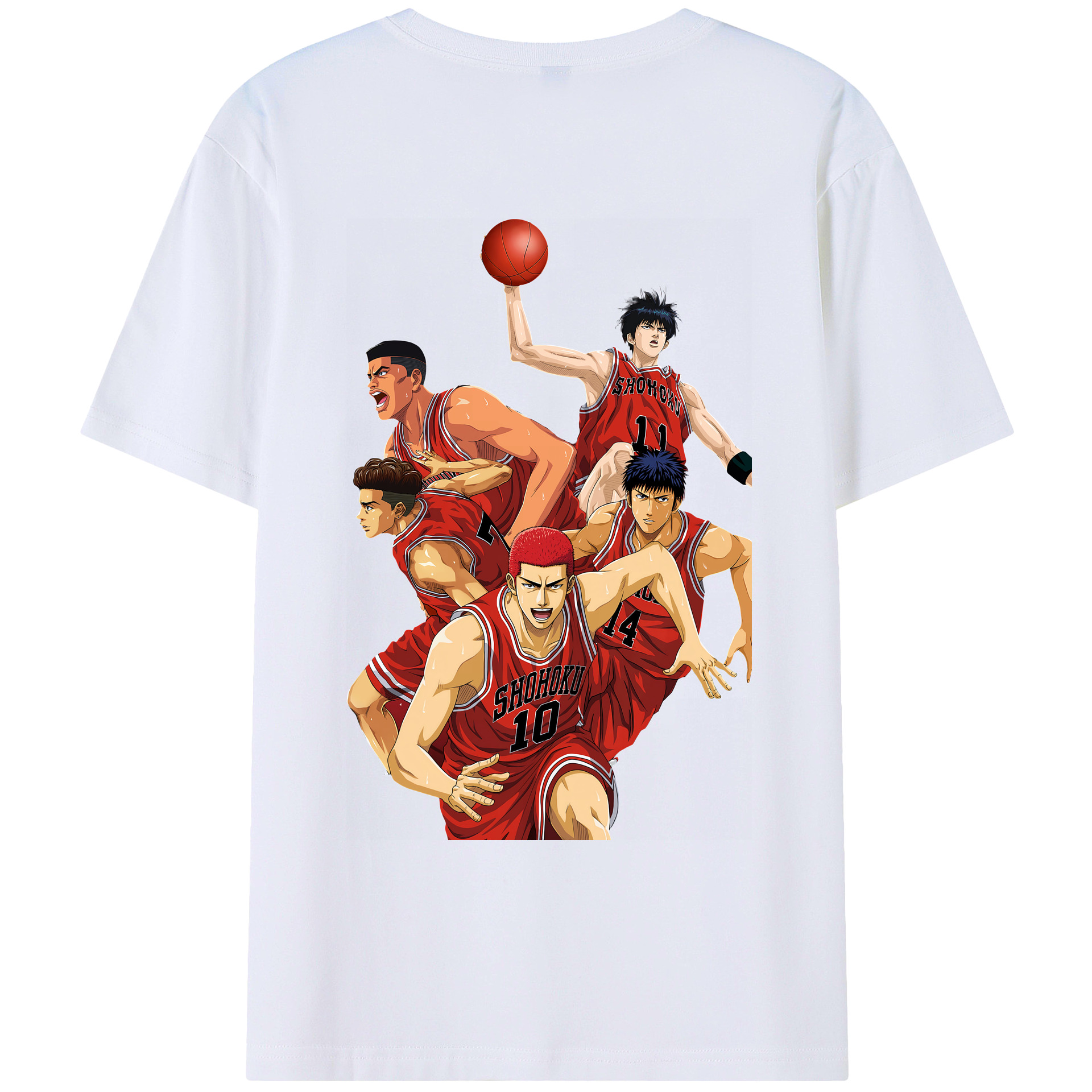 （画像用） SLAM DUNK／スラムダンク レディース半袖Tシャツ(バックプリント)