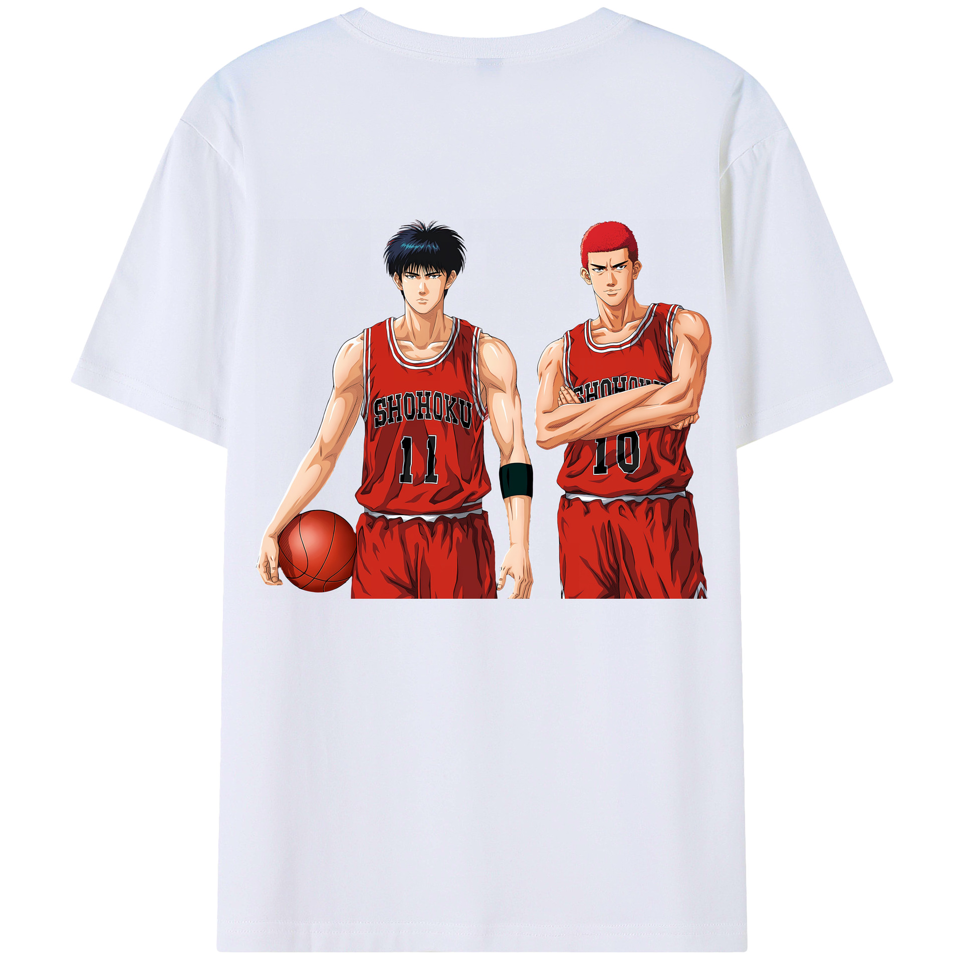 （画像用） SLAM DUNK／スラムダンク レディース半袖Tシャツ(バックプリント)