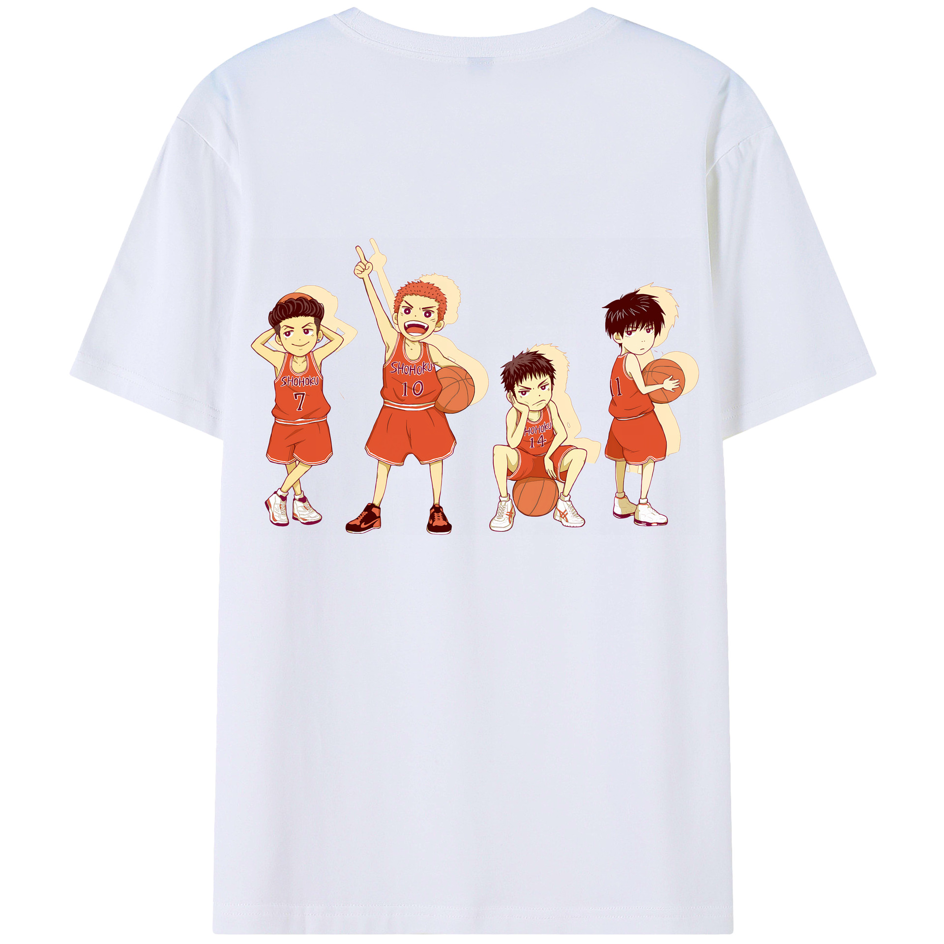 （画像用） SLAM DUNK／スラムダンク レディース半袖Tシャツ(バックプリント)
