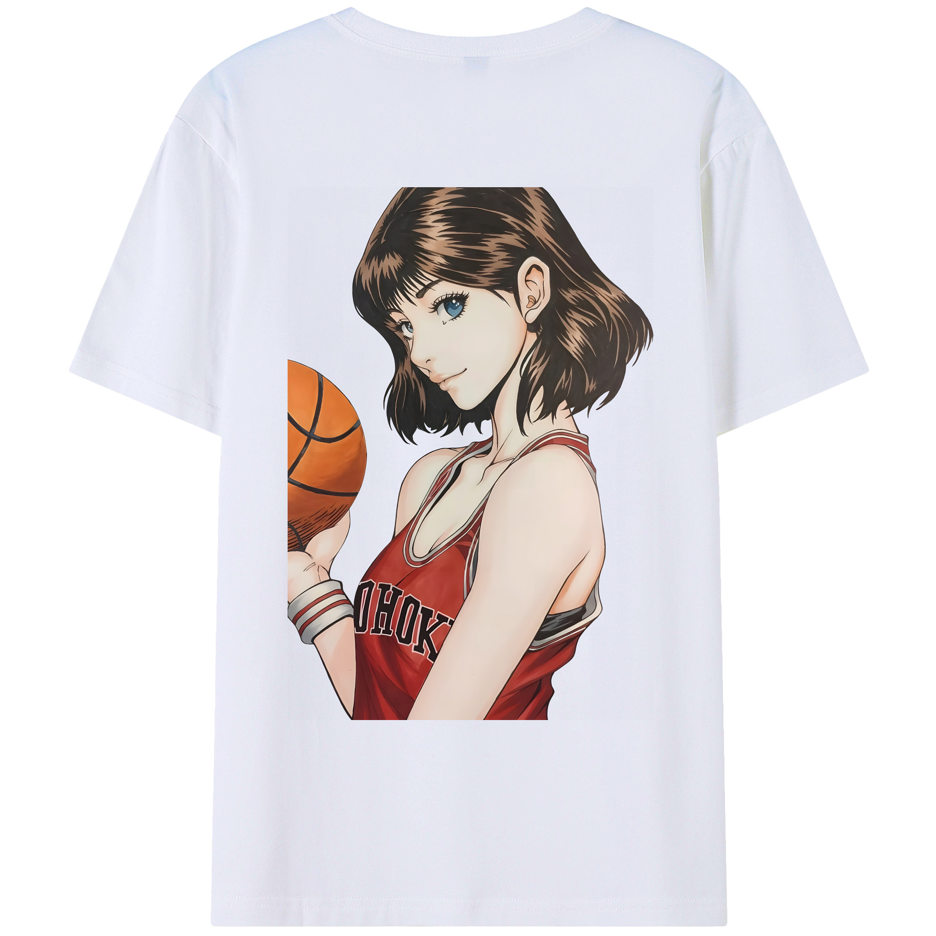（画像用） SLAM DUNK／スラムダンク レディース半袖Tシャツ(バックプリント)