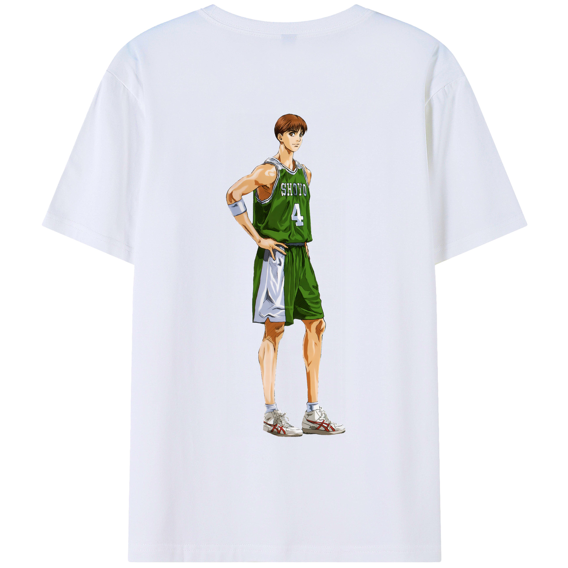 SLAM DUNK／スラムダンク レディース半袖Tシャツ(バックプリント)
