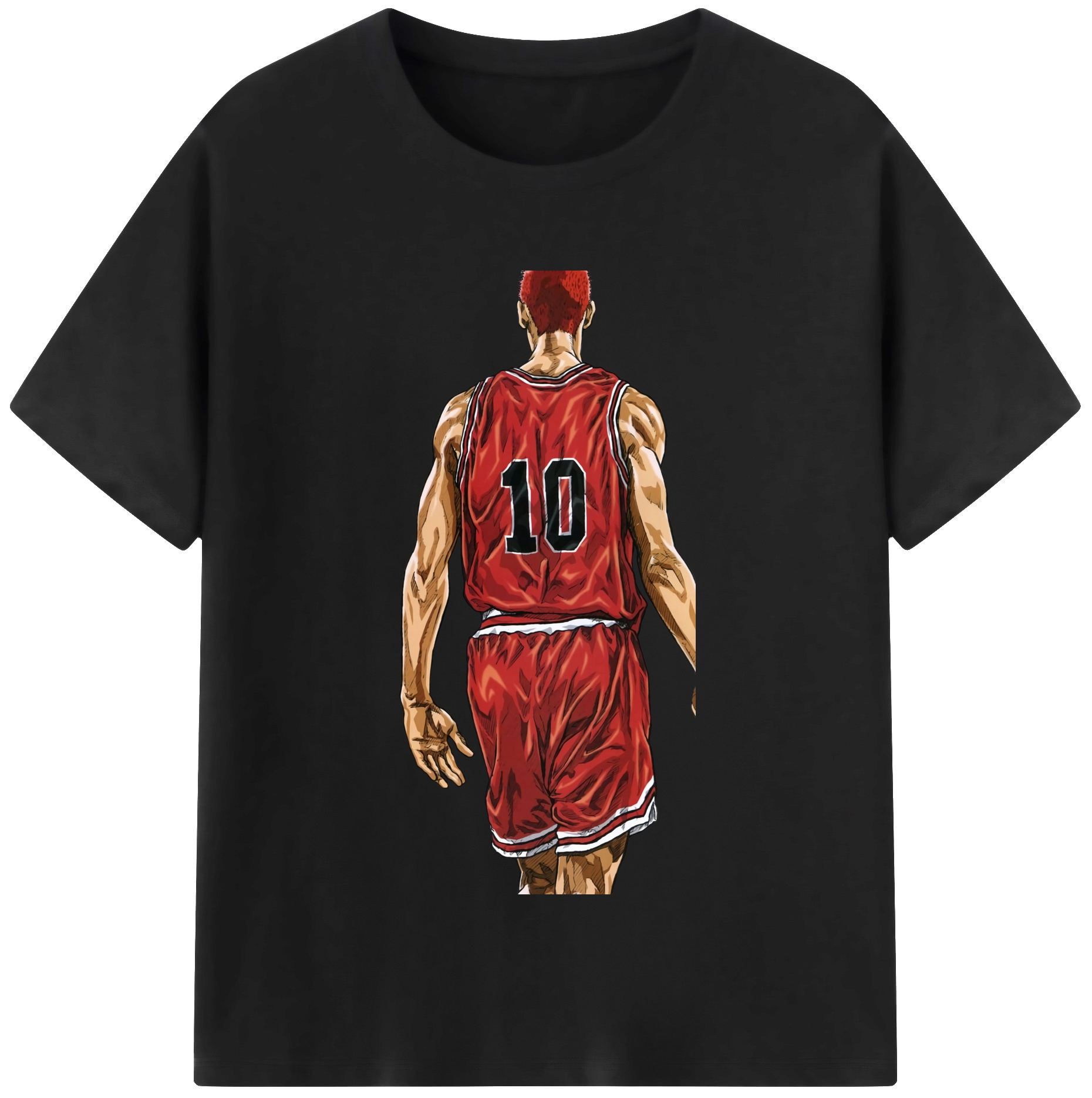 （画像用） SLAM DUNK／スラムダンク レディースカジュアルプリントTシャツ（綿100％）