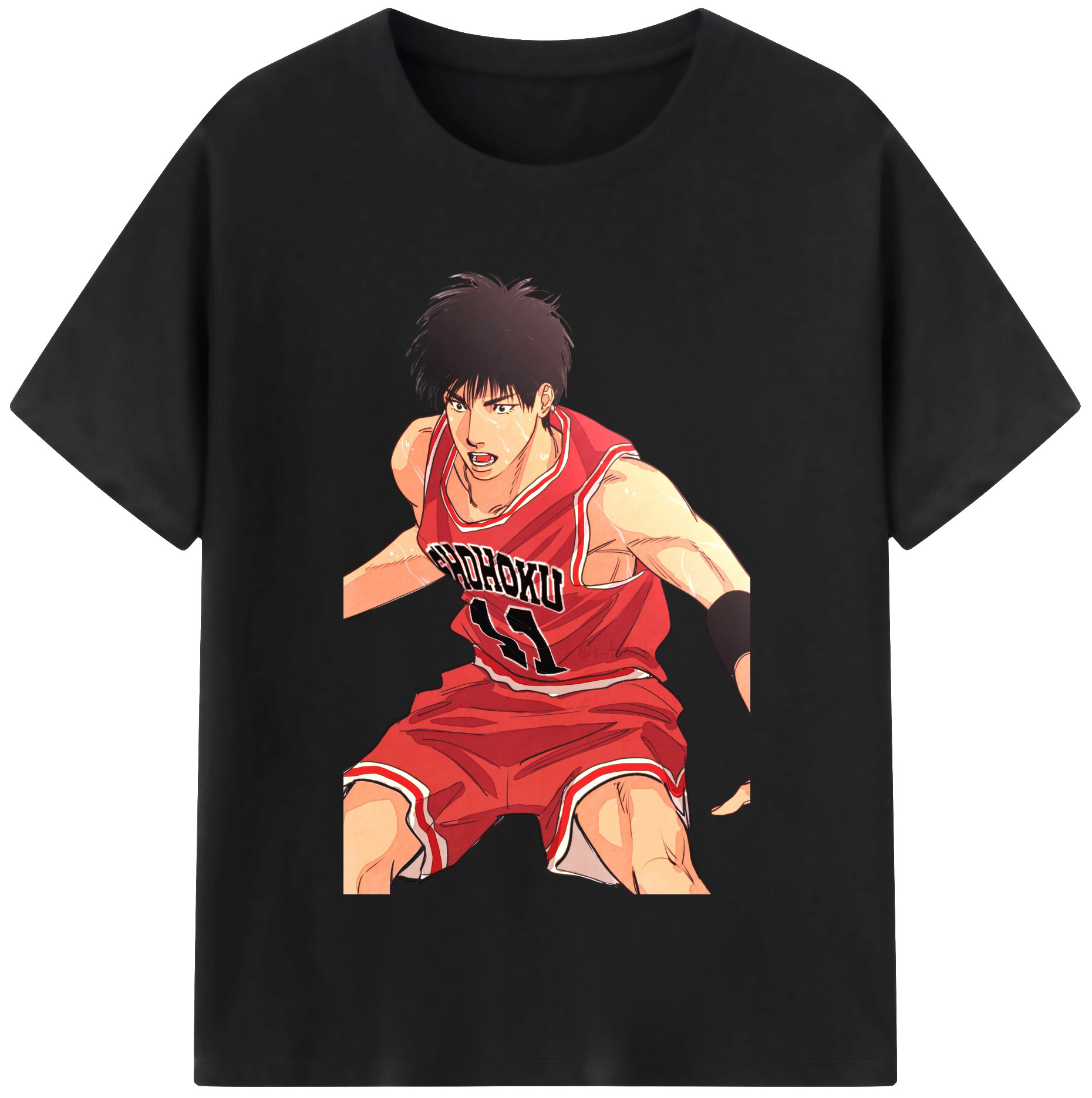 （画像用） SLAM DUNK／スラムダンク レディースカジュアルプリントTシャツ（綿100％）