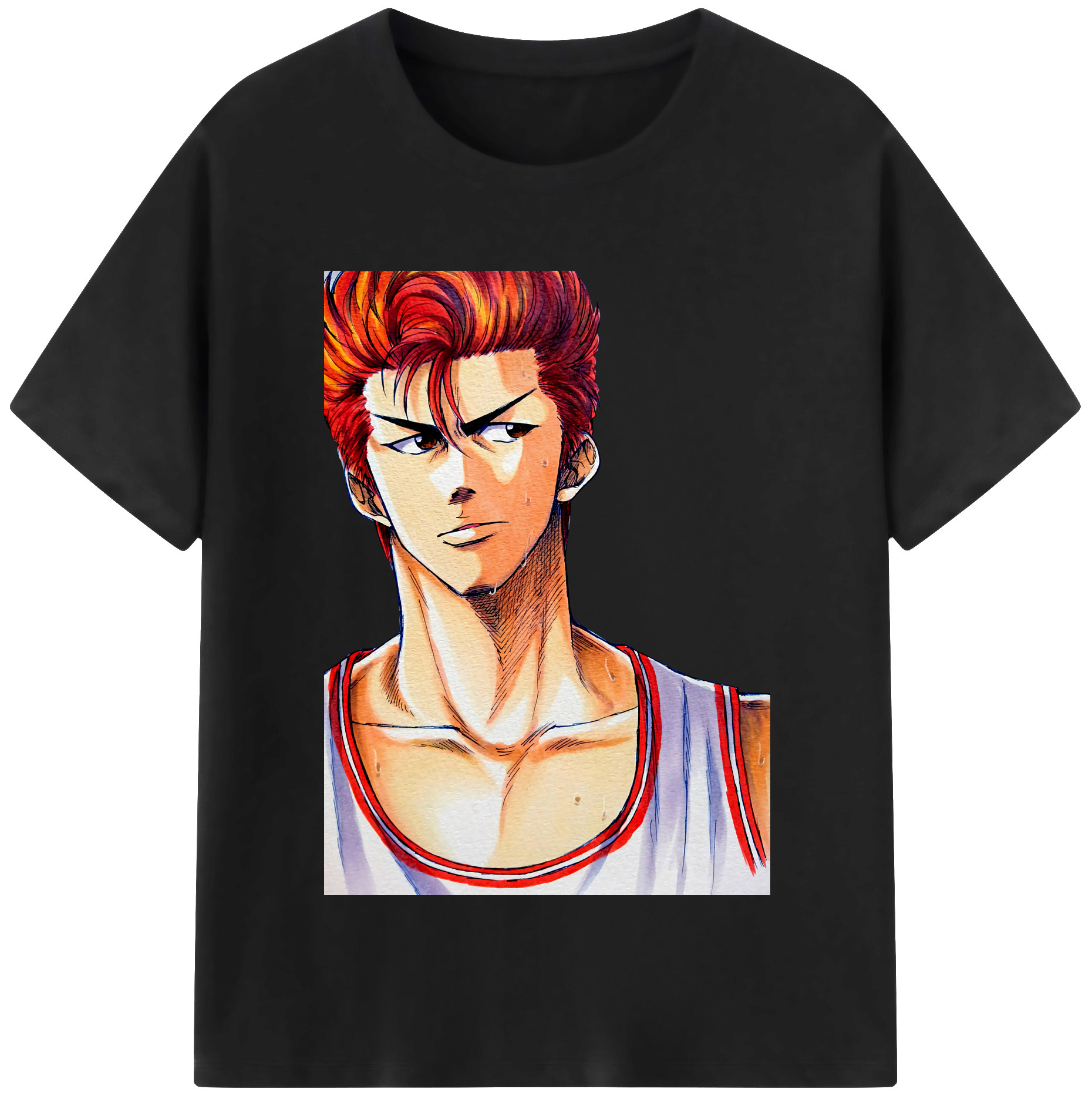 （画像用） SLAM DUNK／スラムダンク レディースカジュアルプリントTシャツ（綿100％）