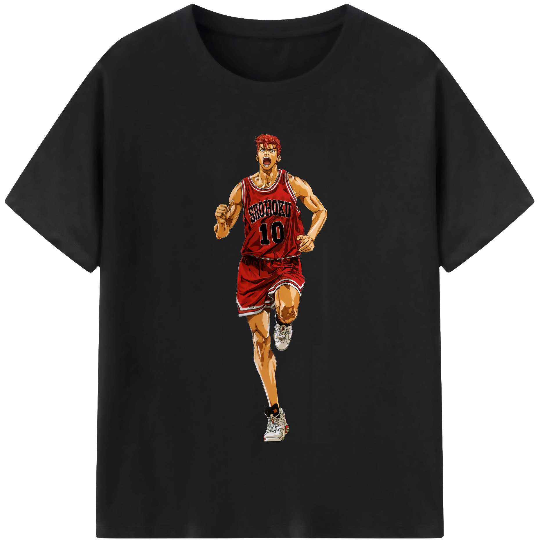 （画像用） SLAM DUNK／スラムダンク レディースカジュアルプリントTシャツ（綿100％）