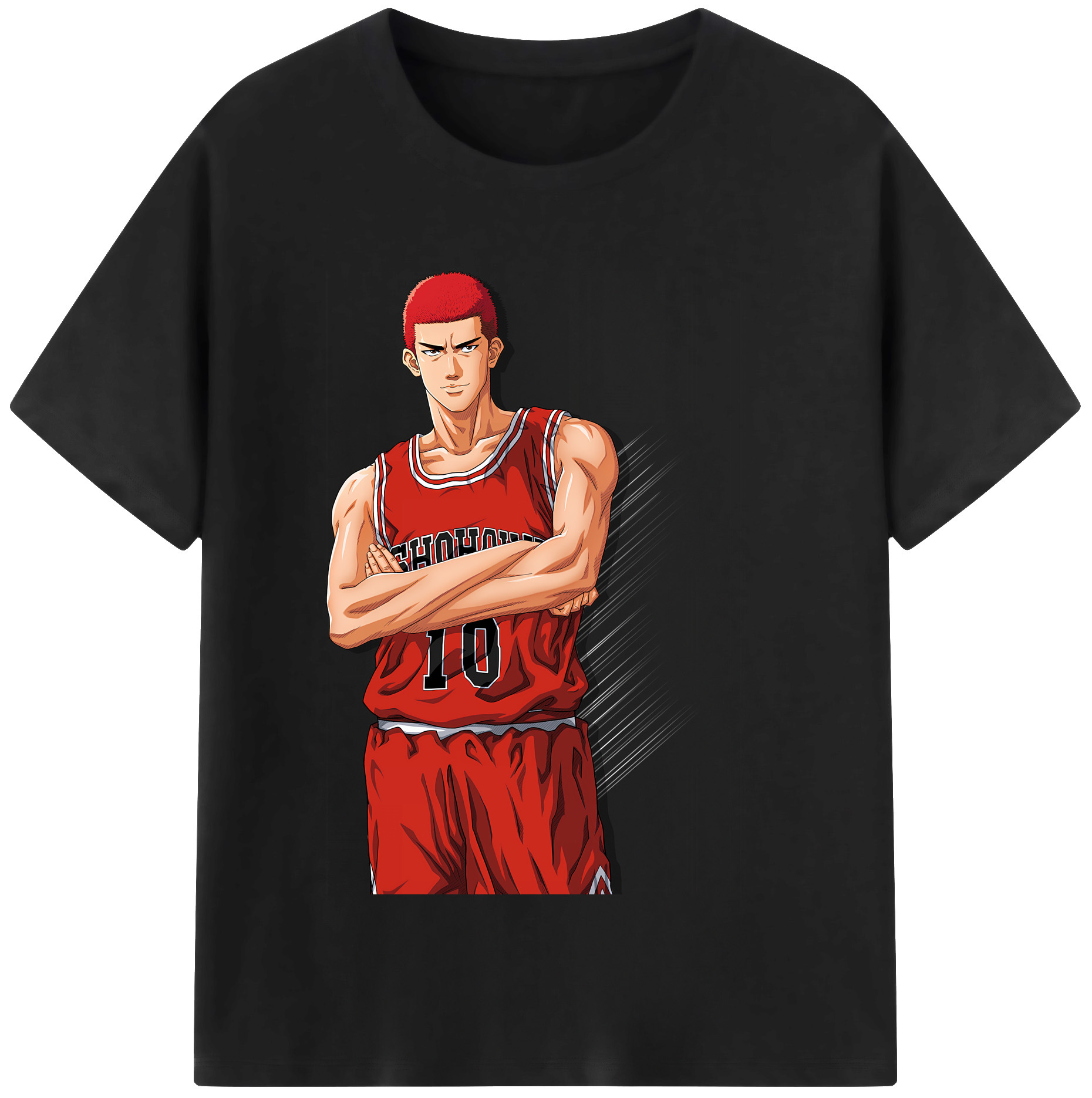 （画像用） SLAM DUNK／スラムダンク レディースカジュアルプリントTシャツ（綿100％）