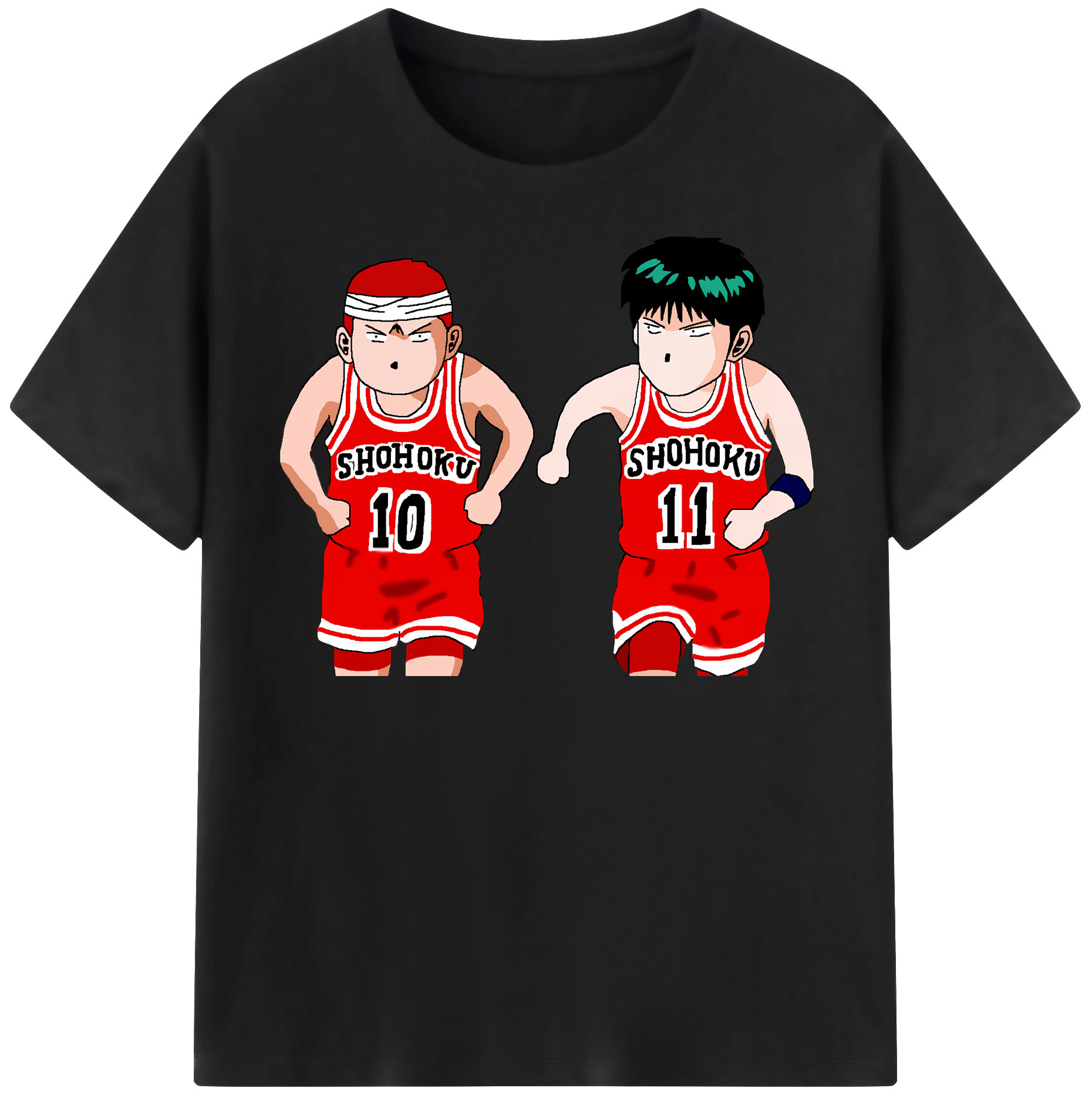 （画像用） SLAM DUNK／スラムダンク レディースカジュアルプリントTシャツ（綿100％）