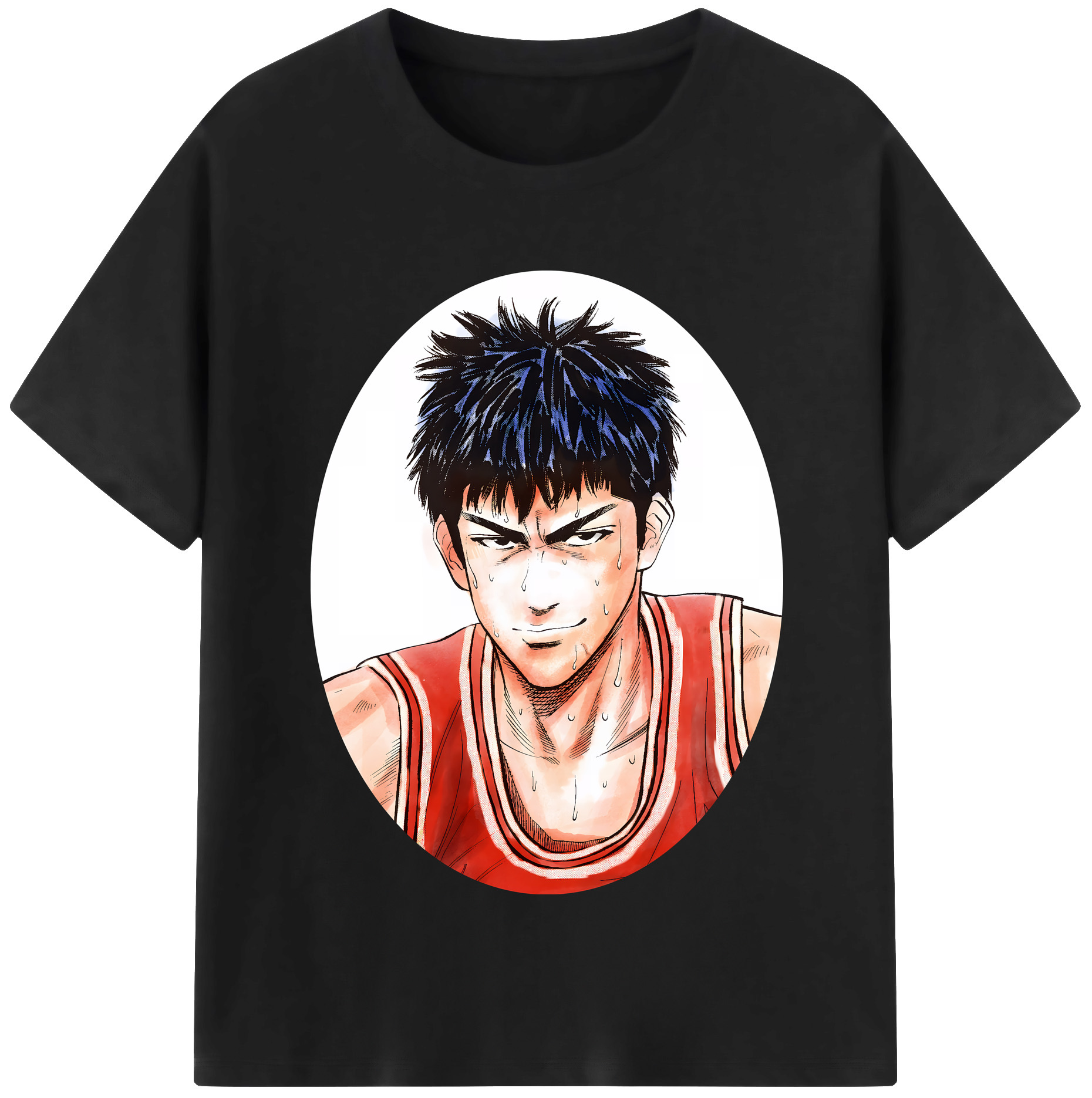 （画像用） SLAM DUNK／スラムダンク レディースカジュアルプリントTシャツ（綿100％）