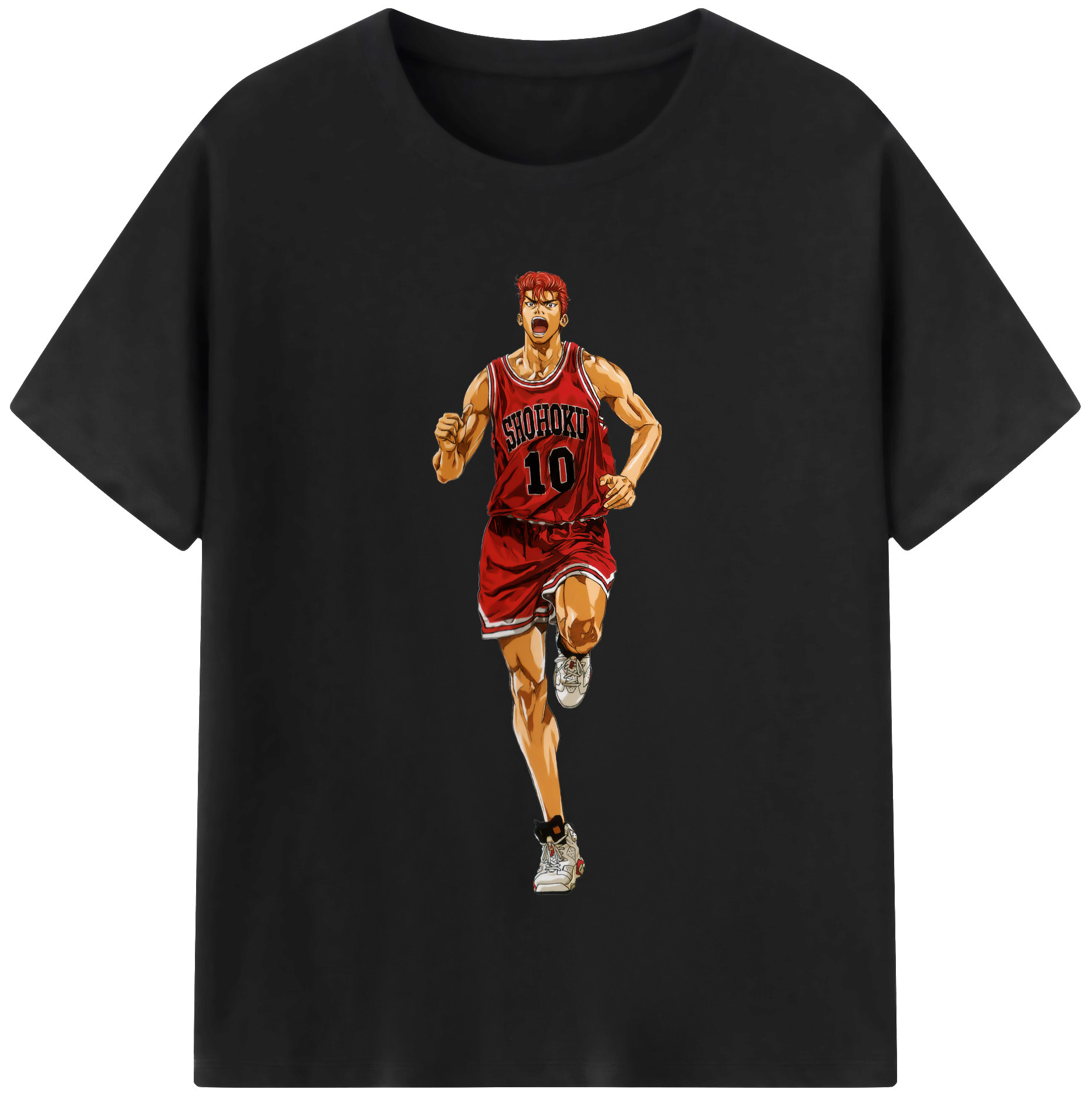 （画像用） SLAM DUNK／スラムダンク レディースカジュアルプリントTシャツ（綿100％）