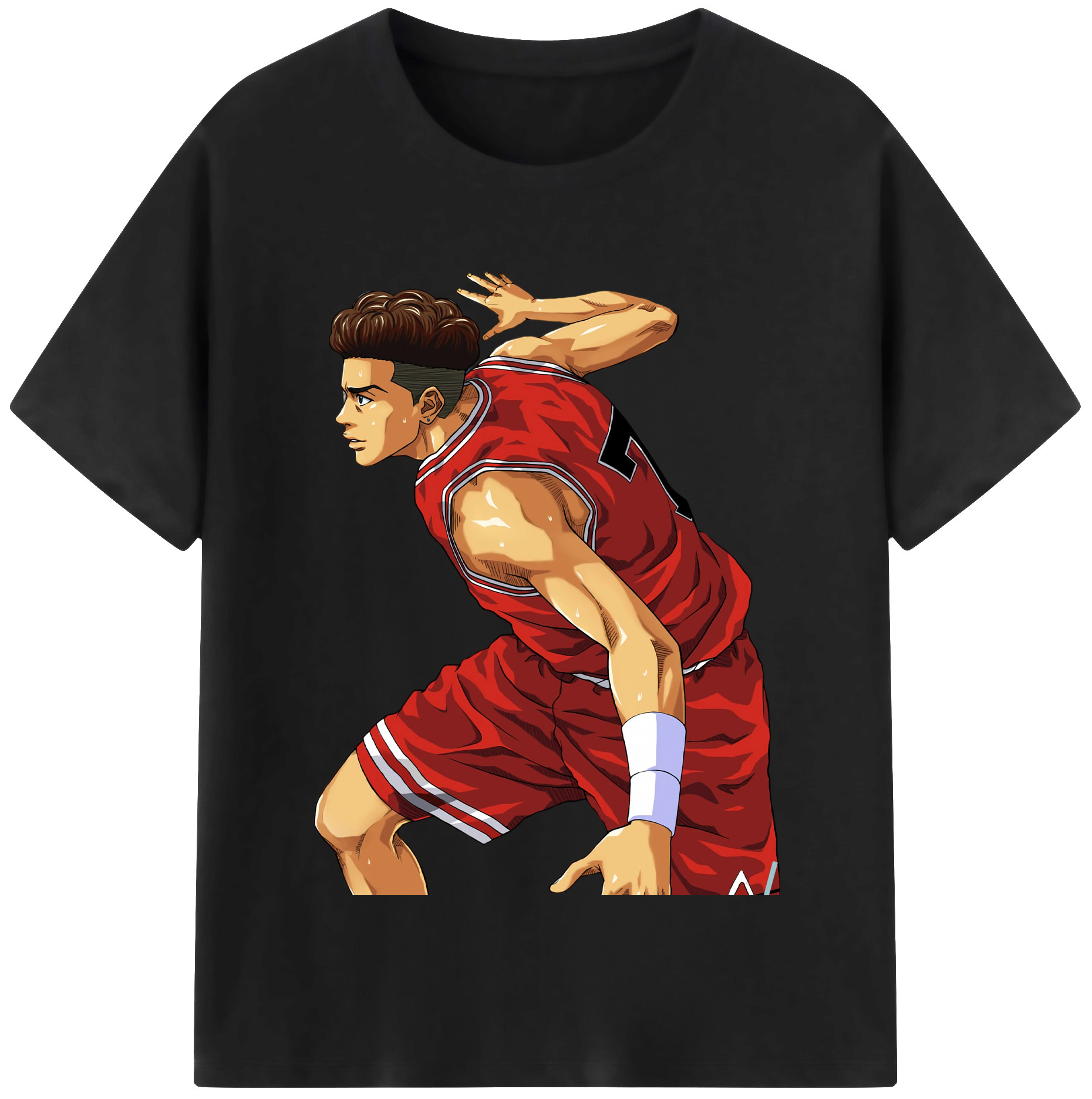 （画像用） SLAM DUNK／スラムダンク レディースカジュアルプリントTシャツ（綿100％）
