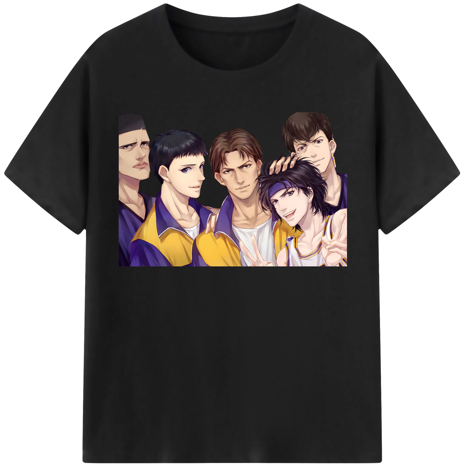（画像用） SLAM DUNK／スラムダンク レディースカジュアルプリントTシャツ（綿100％）