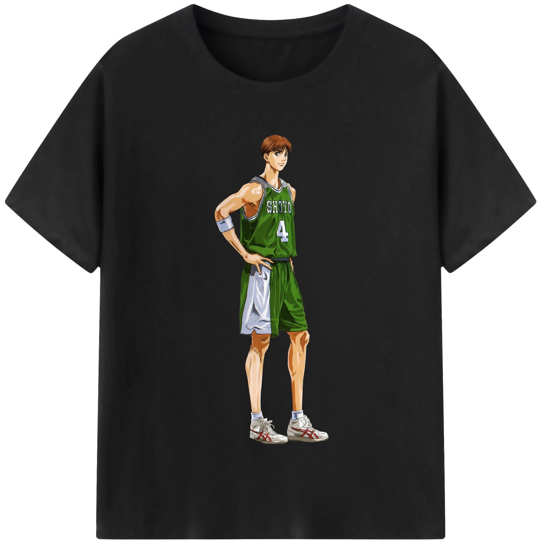 （画像用） SLAM DUNK／スラムダンク レディースカジュアルプリントTシャツ（綿100％）