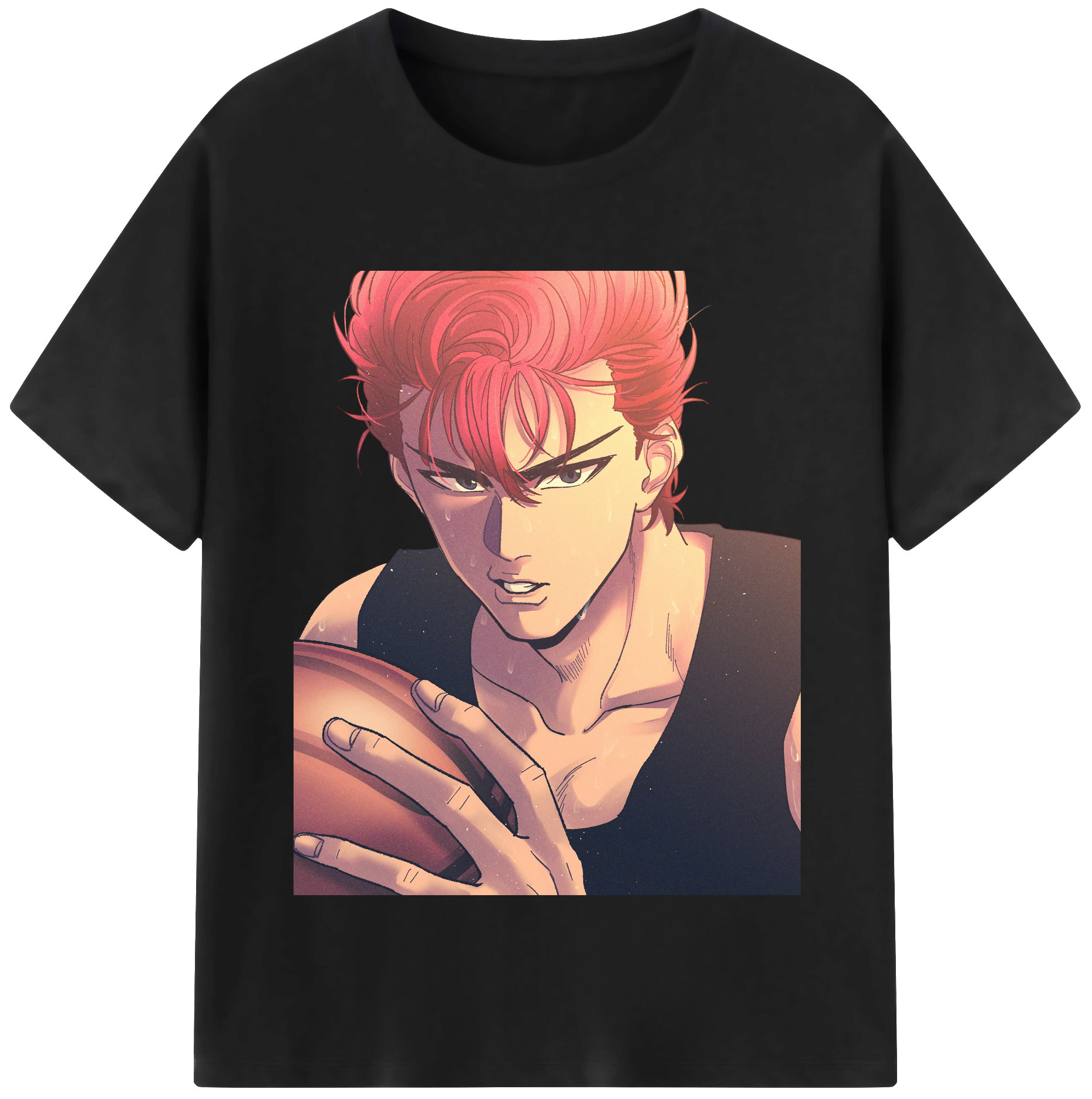 （画像用） SLAM DUNK／スラムダンク レディースカジュアルプリントTシャツ（綿100％）