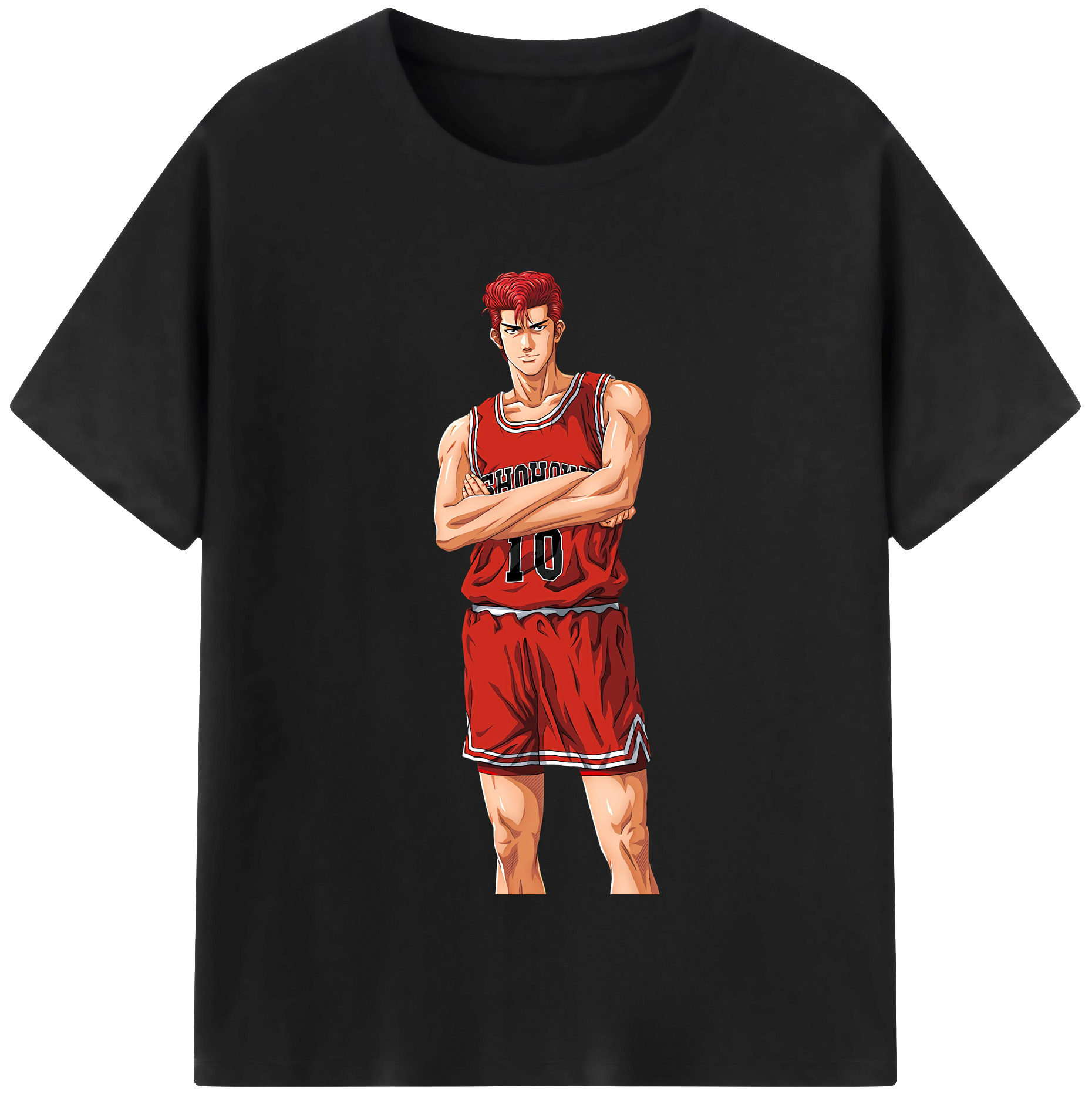 （画像用） SLAM DUNK／スラムダンク レディースカジュアルプリントTシャツ（綿100％）