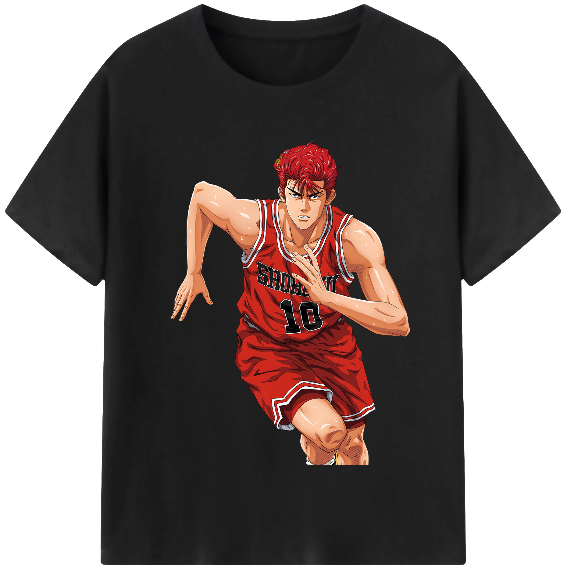 （画像用） SLAM DUNK／スラムダンク レディースカジュアルプリントTシャツ（綿100％）