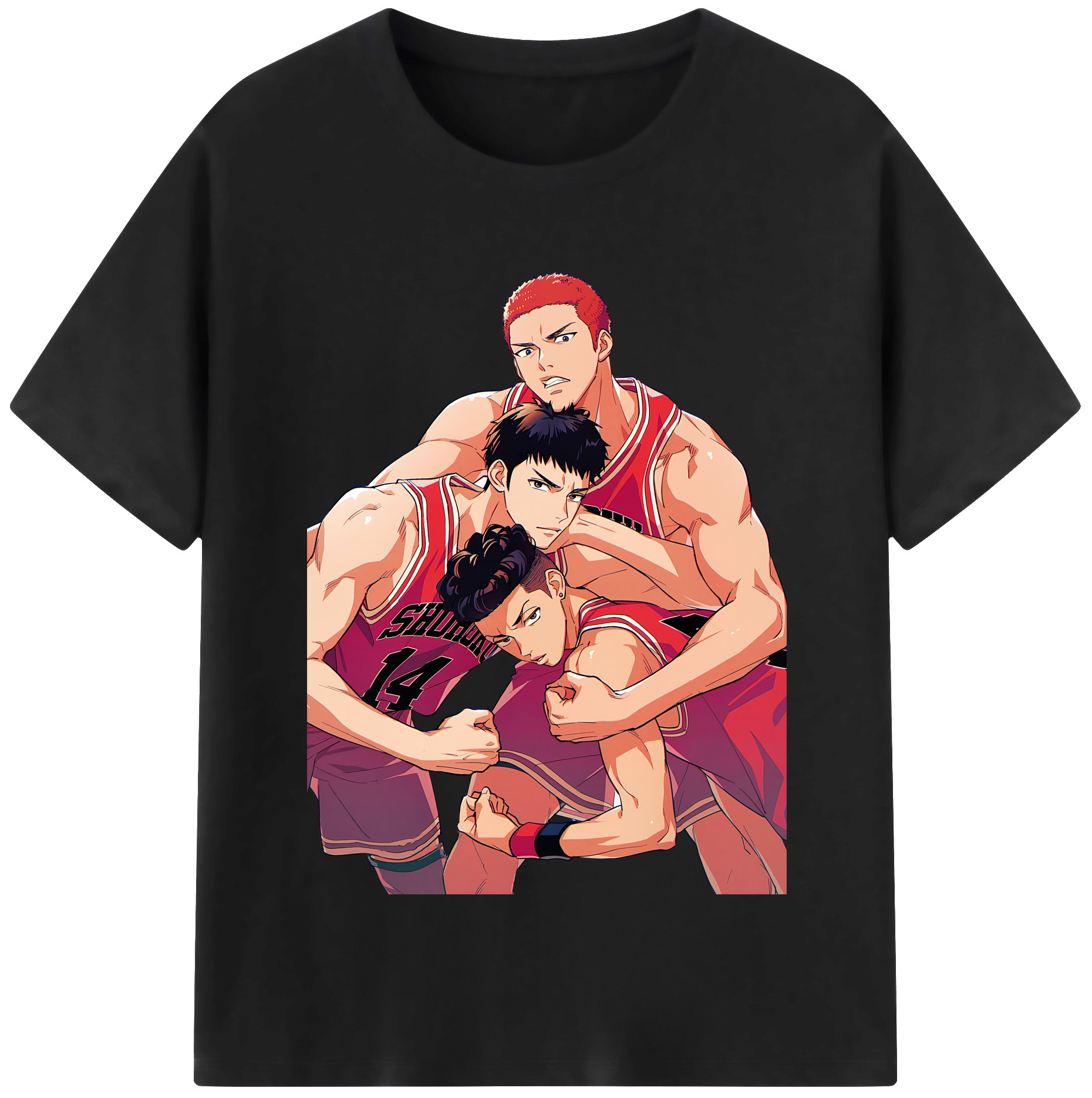 （画像用） SLAM DUNK／スラムダンク レディースカジュアルプリントTシャツ（綿100％）