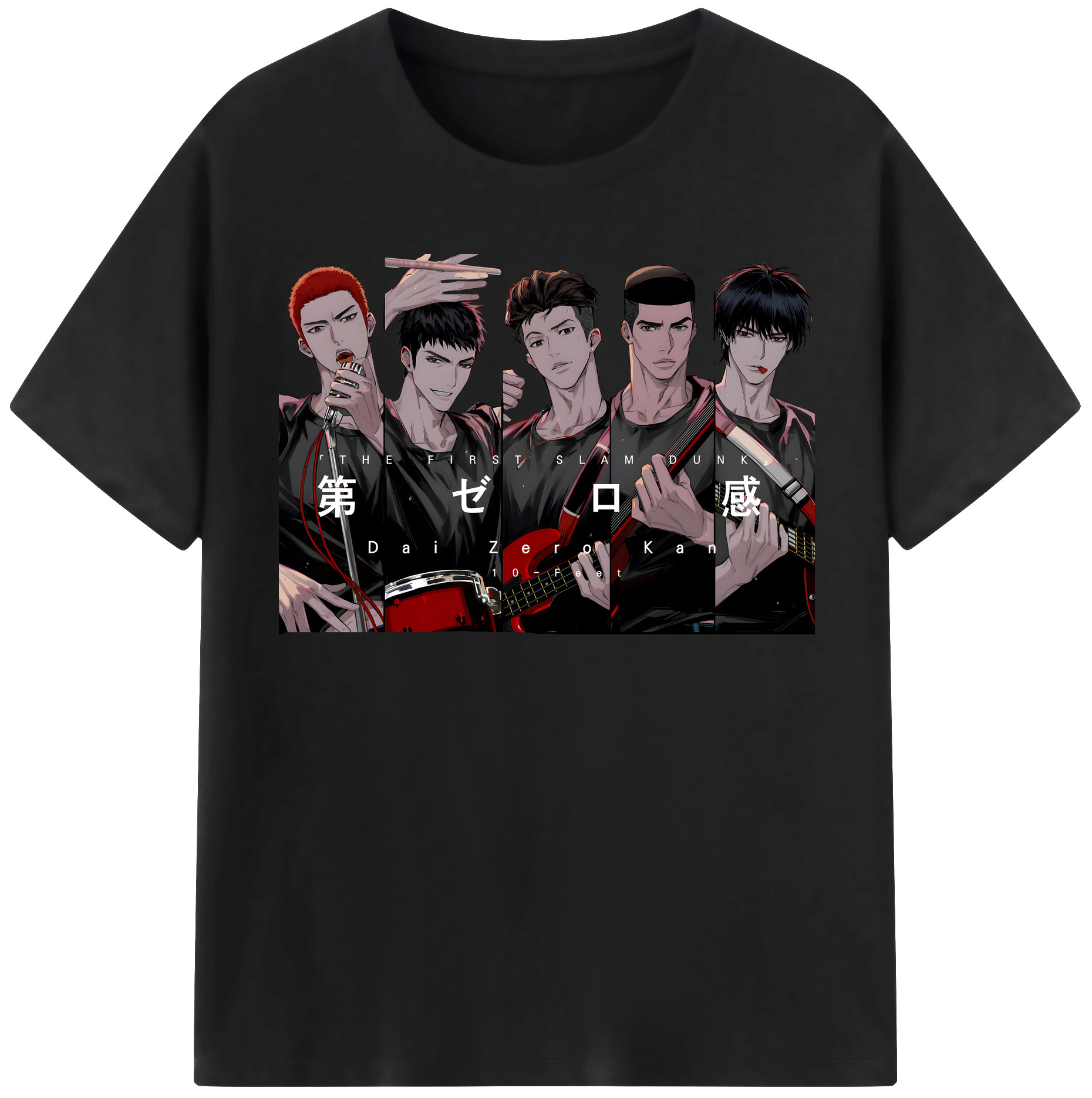 （画像用） SLAM DUNK／スラムダンク レディースカジュアルプリントTシャツ（綿100％）