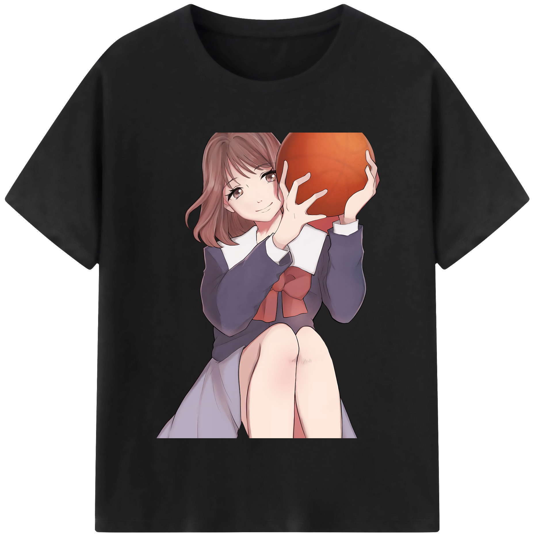 （画像用） SLAM DUNK／スラムダンク レディースカジュアルプリントTシャツ（綿100％）