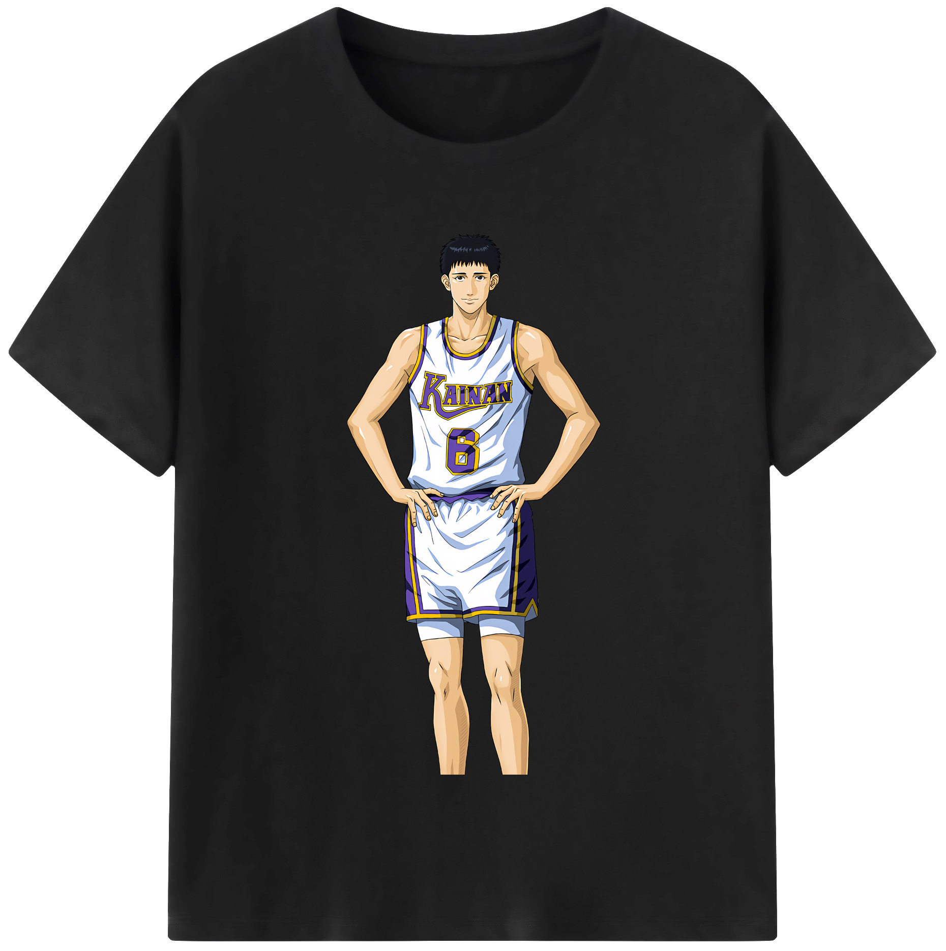 （画像用） SLAM DUNK／スラムダンク レディースカジュアルプリントTシャツ（綿100％）