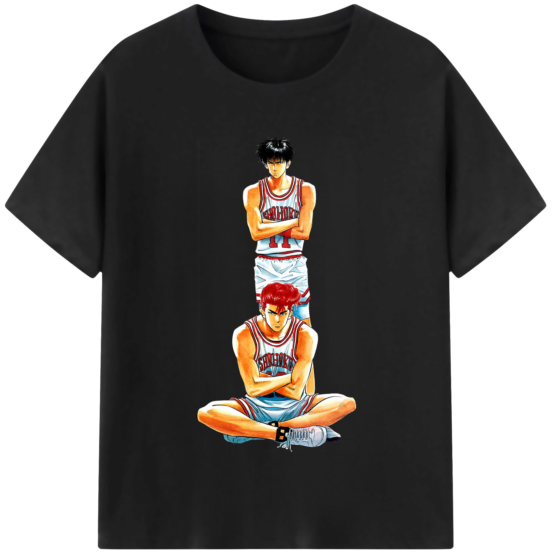 （画像用） SLAM DUNK／スラムダンク レディースカジュアルプリントTシャツ（綿100％）